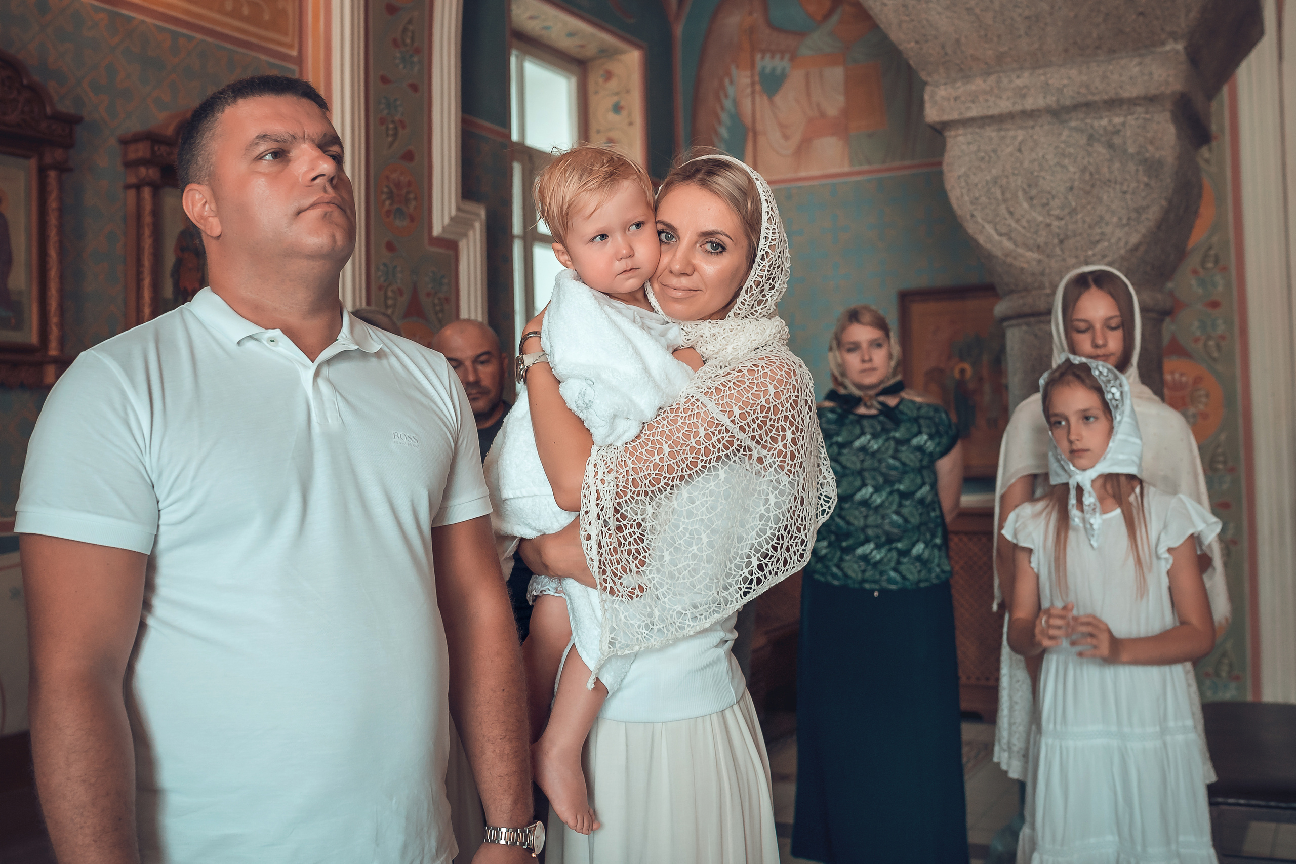 Крещение Артемия Храм Иоанна Предтечи. Фотограф на Крещение и Венчание в Красноярске Рамазанова Юлия