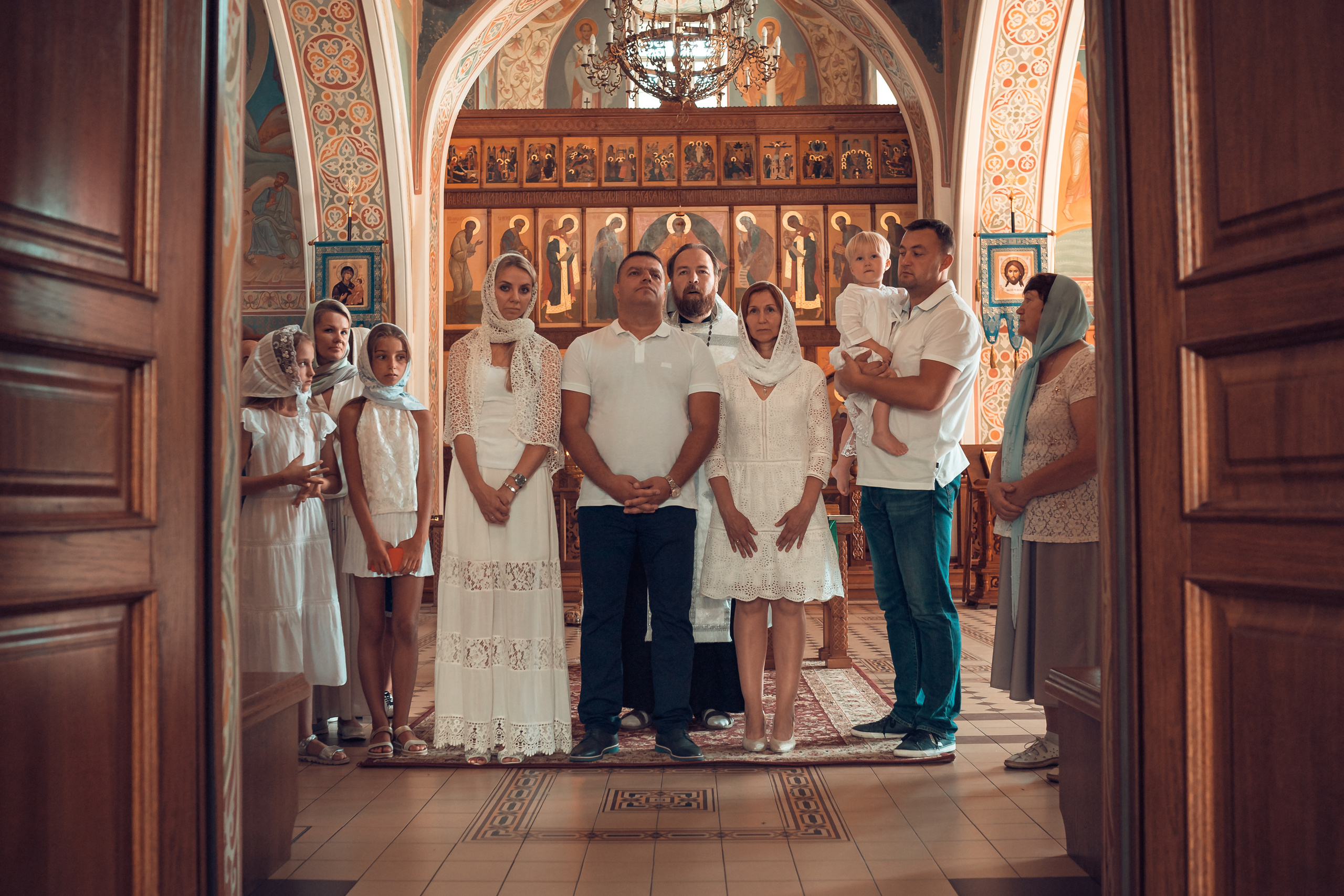 Крещение Артемия Храм Иоанна Предтечи. Фотограф на Крещение и Венчание в Красноярске Рамазанова Юлия