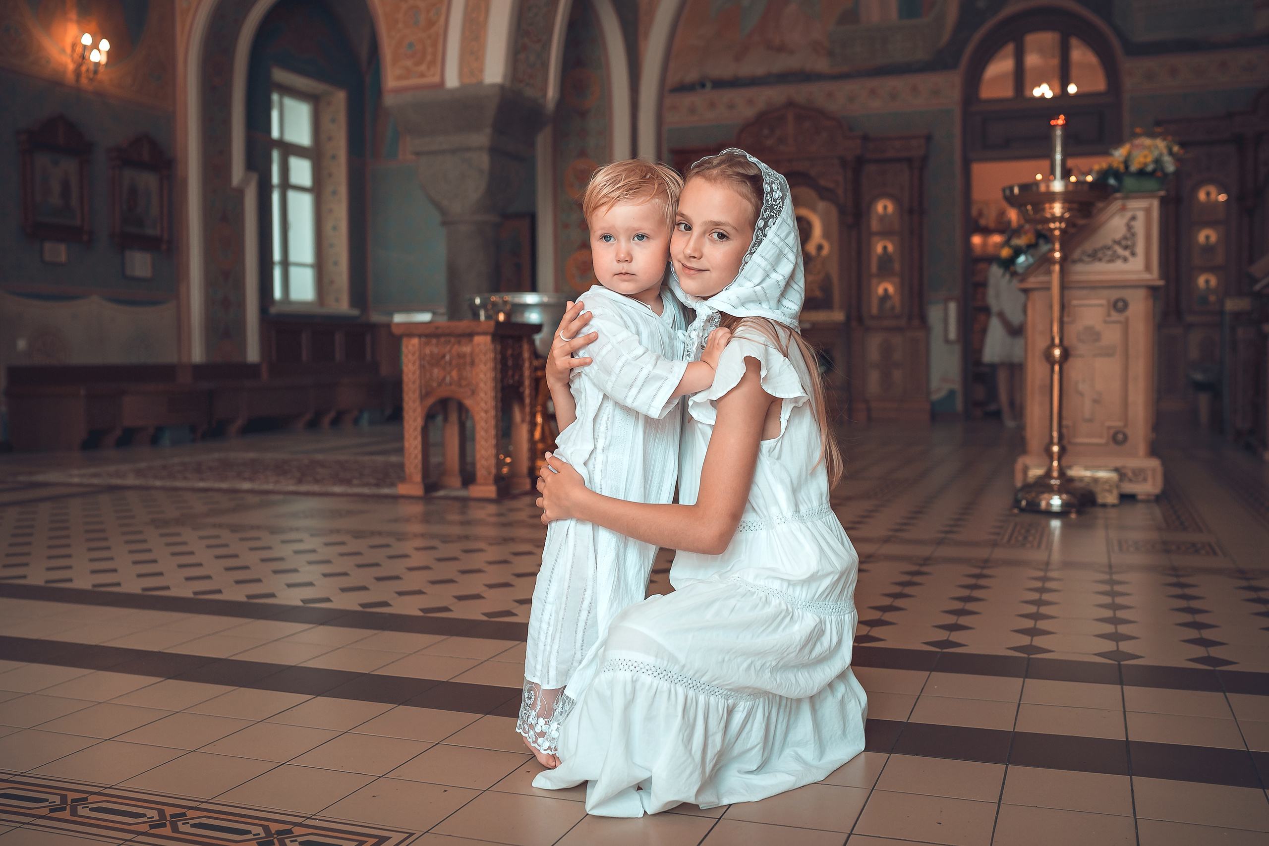 Крещение Артемия Храм Иоанна Предтечи. Фотограф на Крещение и Венчание в Красноярске Рамазанова Юлия