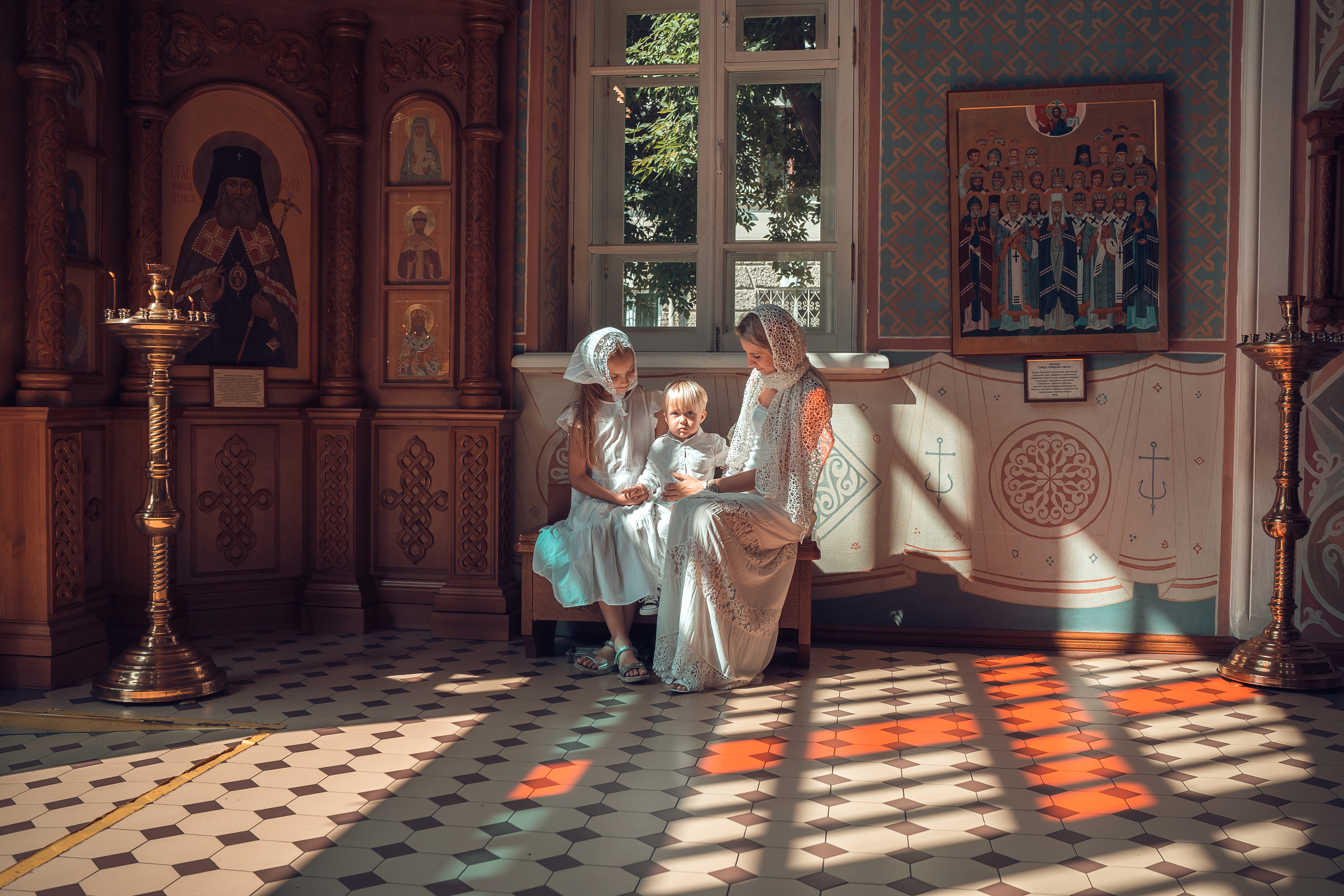 Крещение Артемия Храм Иоанна Предтечи. Фотограф на Крещение и Венчание в Красноярске Рамазанова Юлия