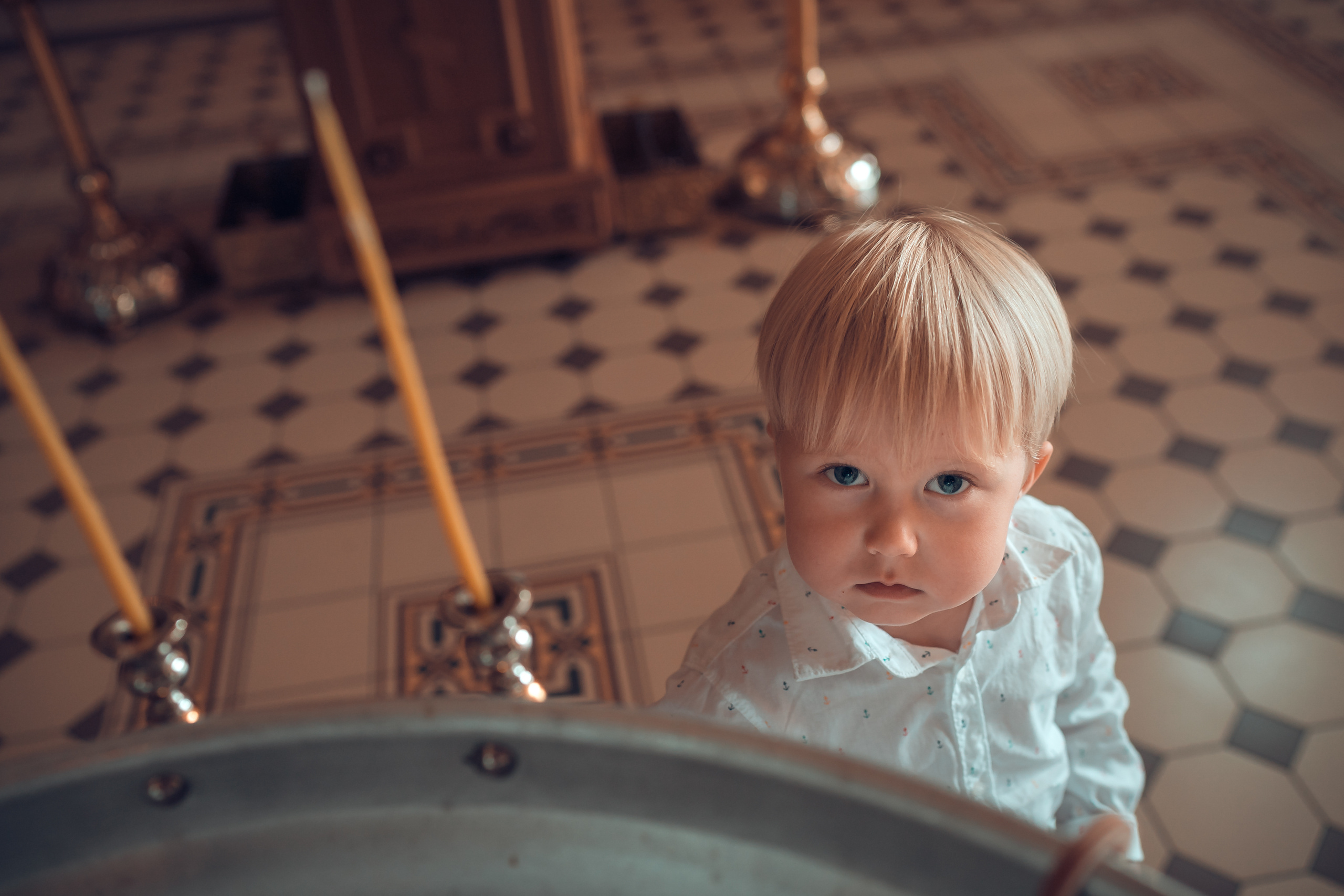 Крещение Артемия Храм Иоанна Предтечи. Фотограф на Крещение и Венчание в Красноярске Рамазанова Юлия