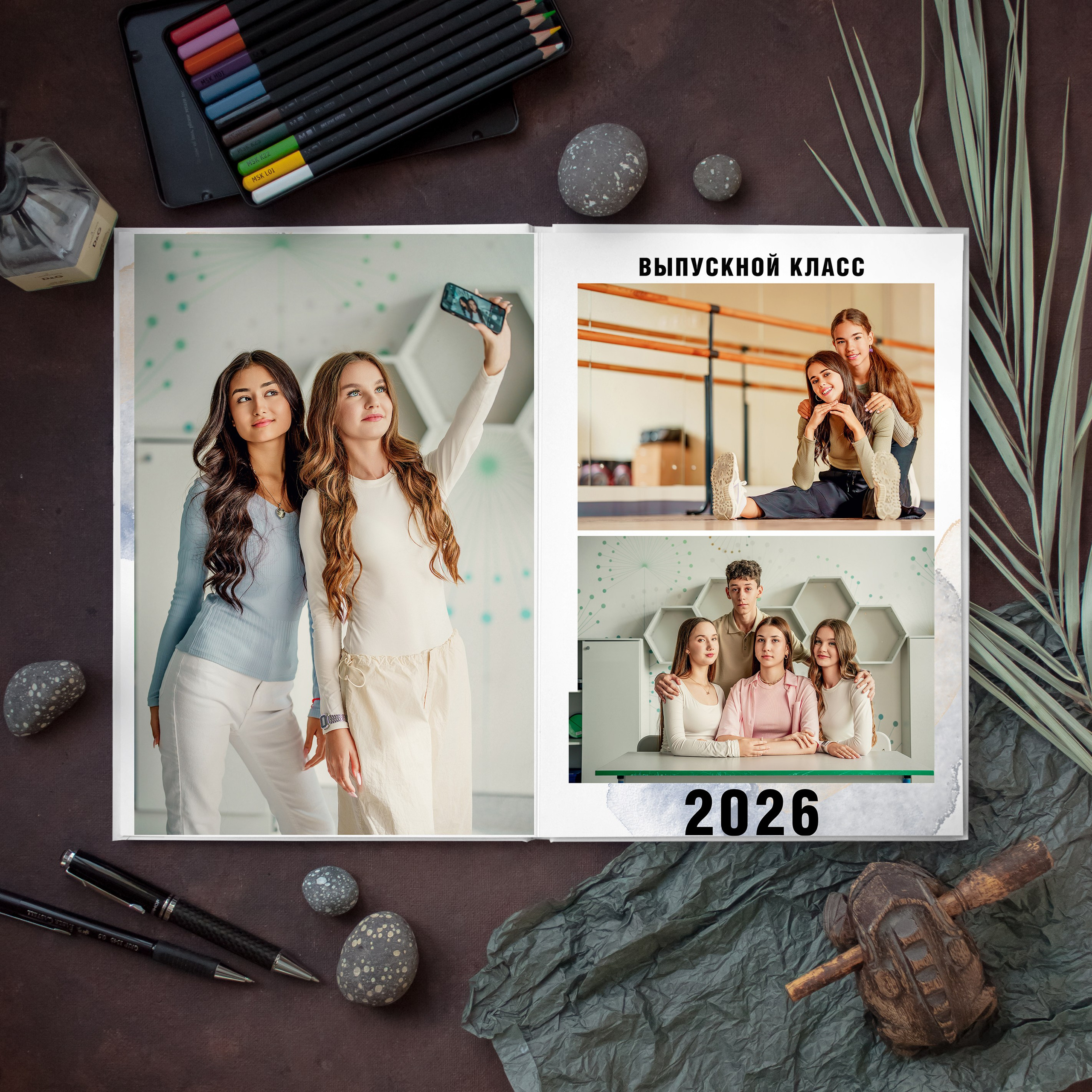 Эксклюзив. Современные выпускные альбомы. Мы делаем не просто альбомы, а стильные фотокниги
