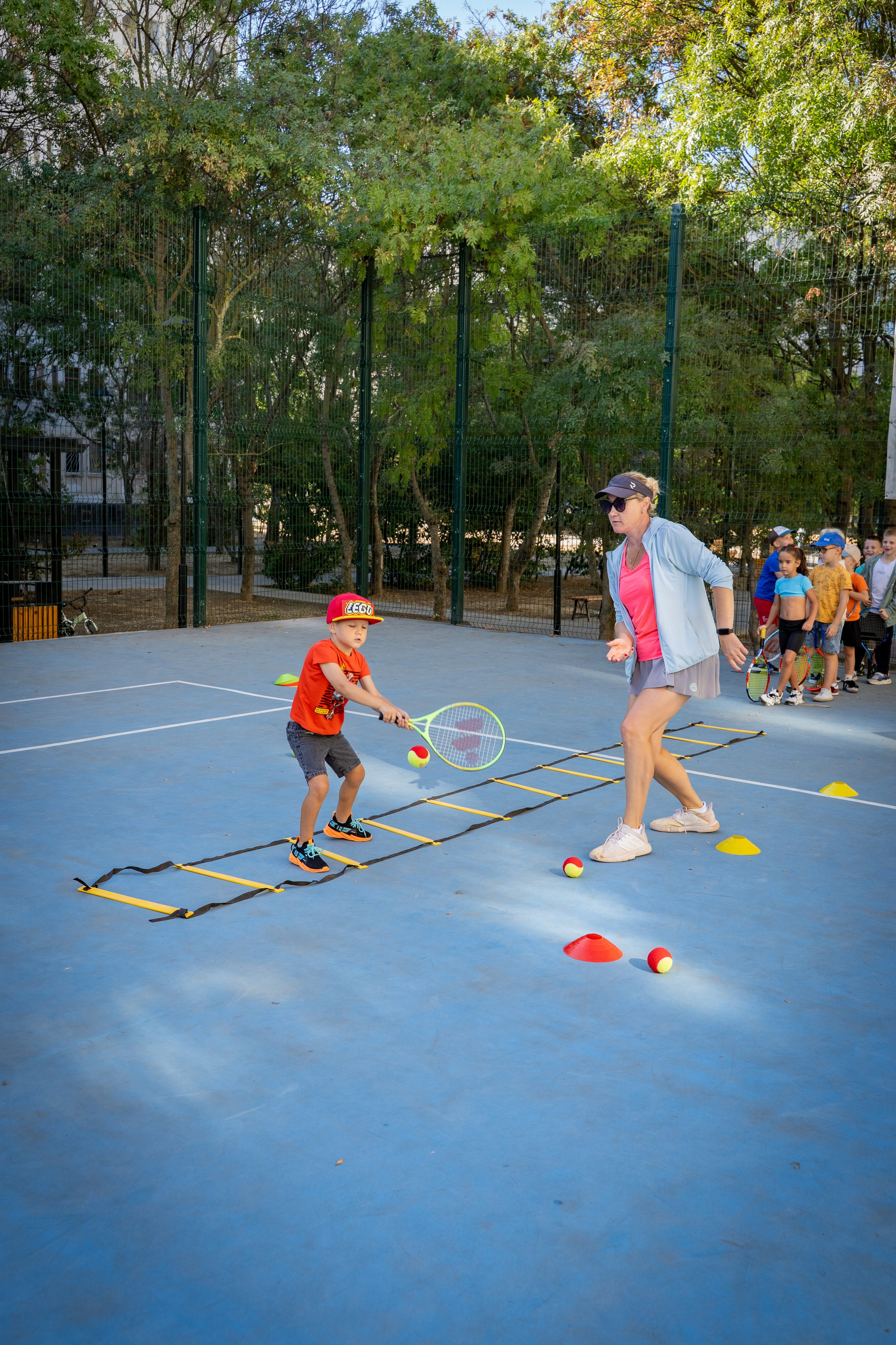 Федерация тенниса Севастополь. Малыши. Анастасия Дунаева. Фотограф в Севастополе