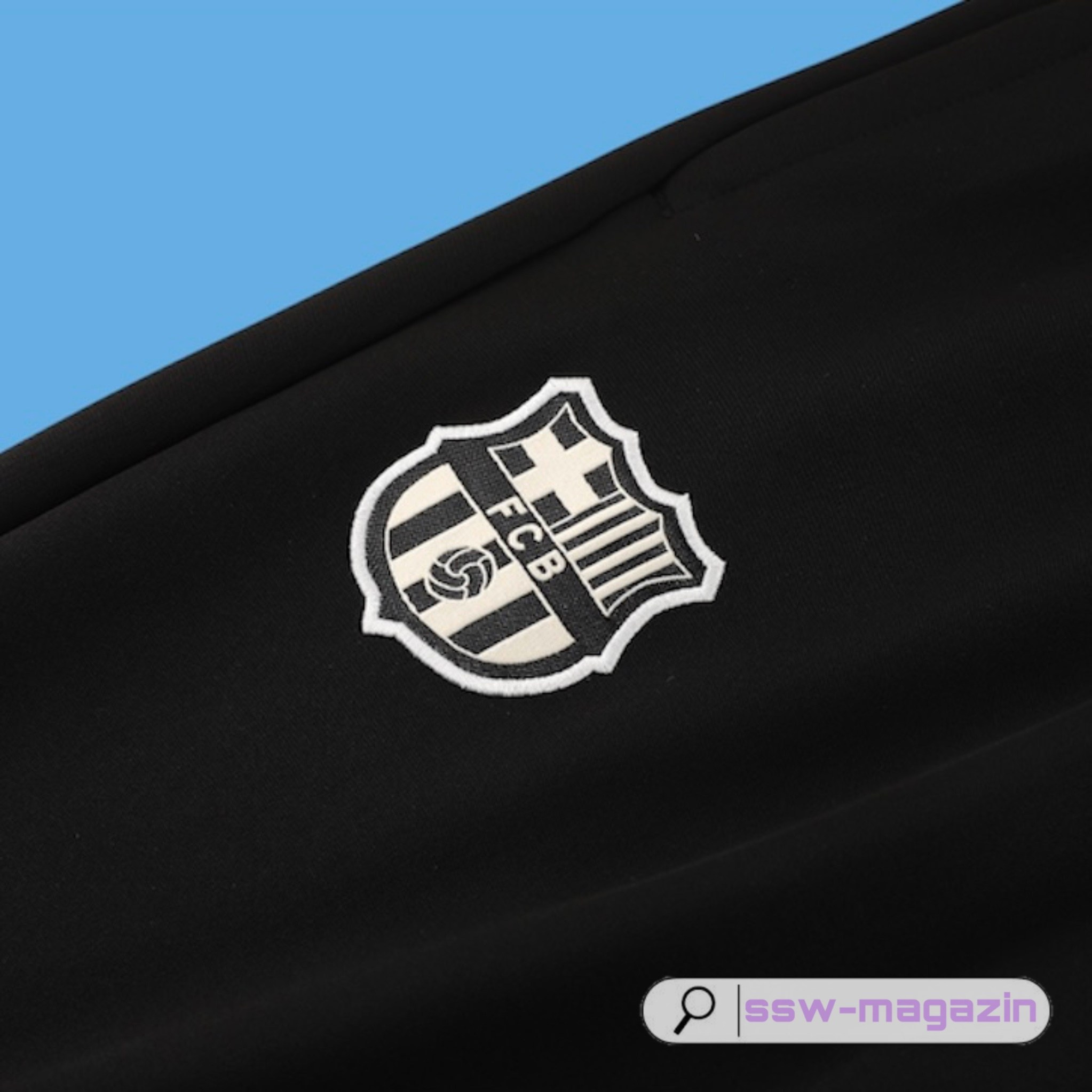 Чёрный костюм Barcelona 2024-2025 купить. Футбольный магазин — ssw_magazin