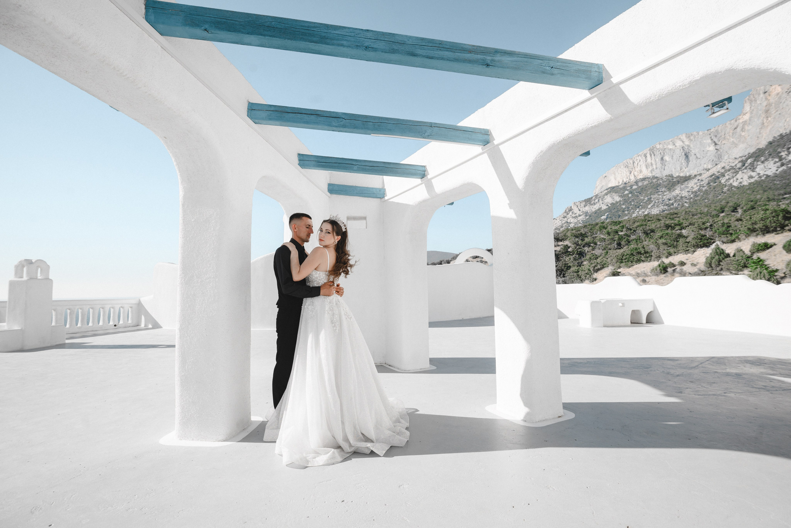 Фотосессия Санторини. Свадебный фотограф в Крыму Алексей Лобач