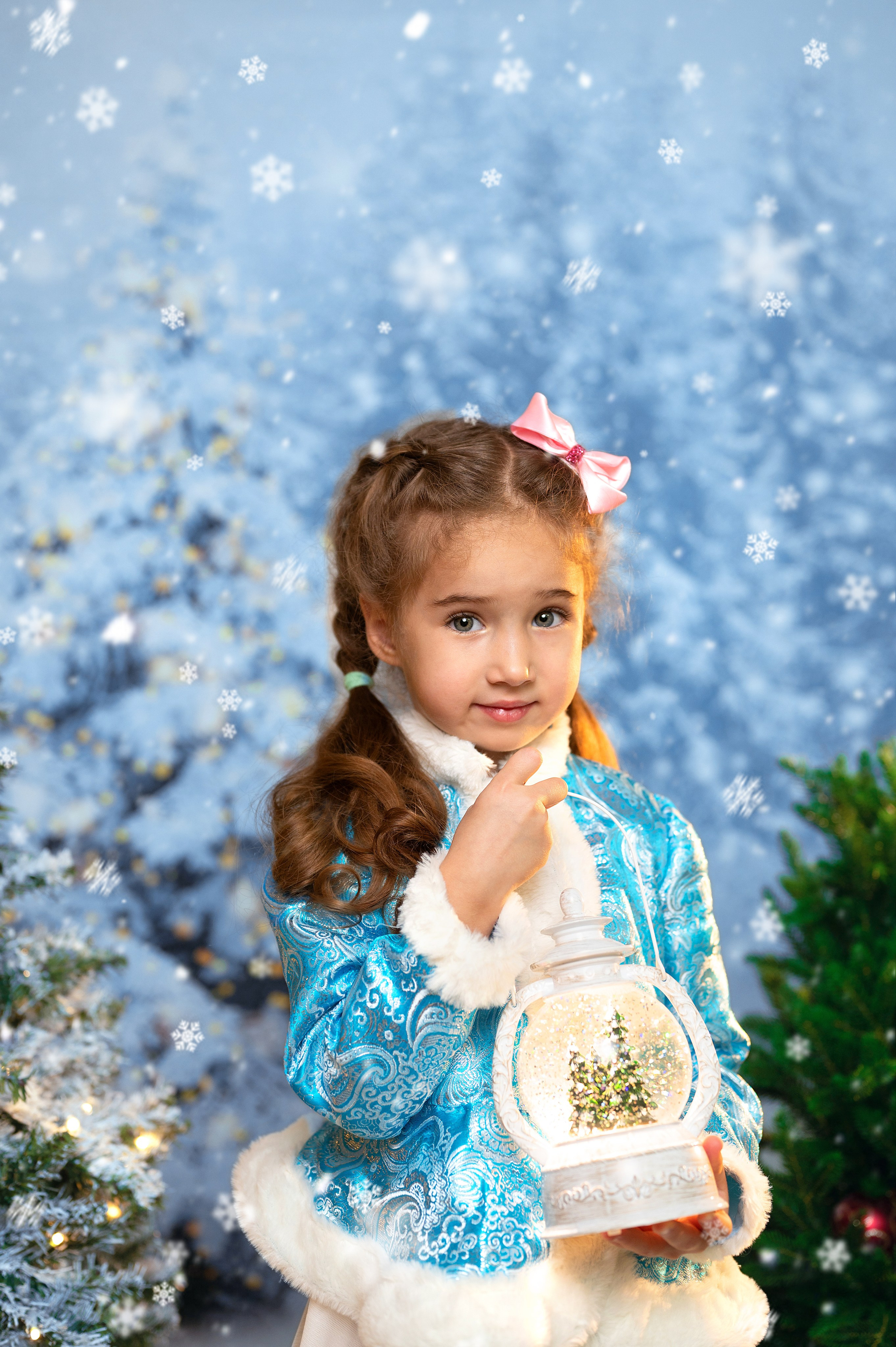 Новый год 2024 «Снежный». Фотограф новорожденных, семейный детский в Тюмени Татьяна Морозова