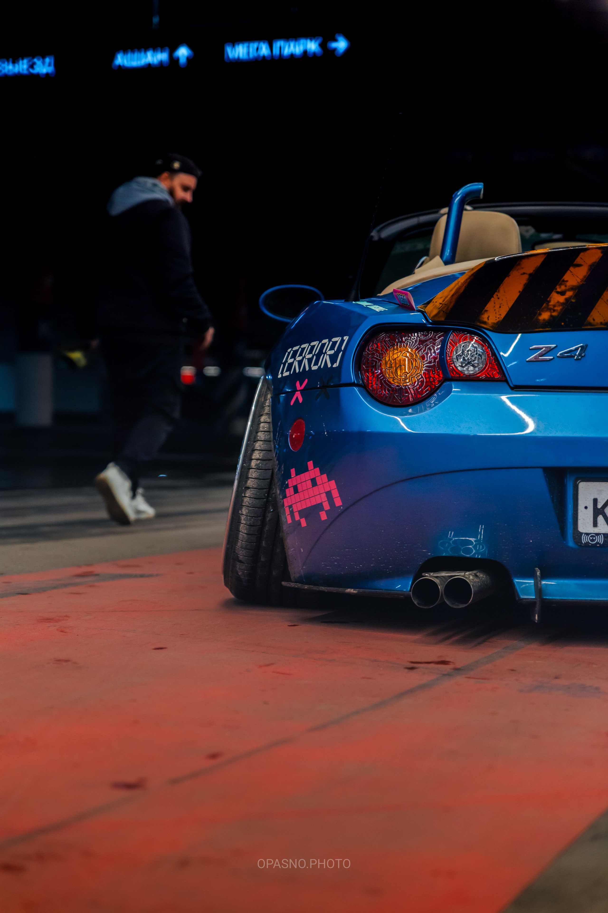 LONSDALE BMW Z4 художественная съемка. Opasnophoto.com