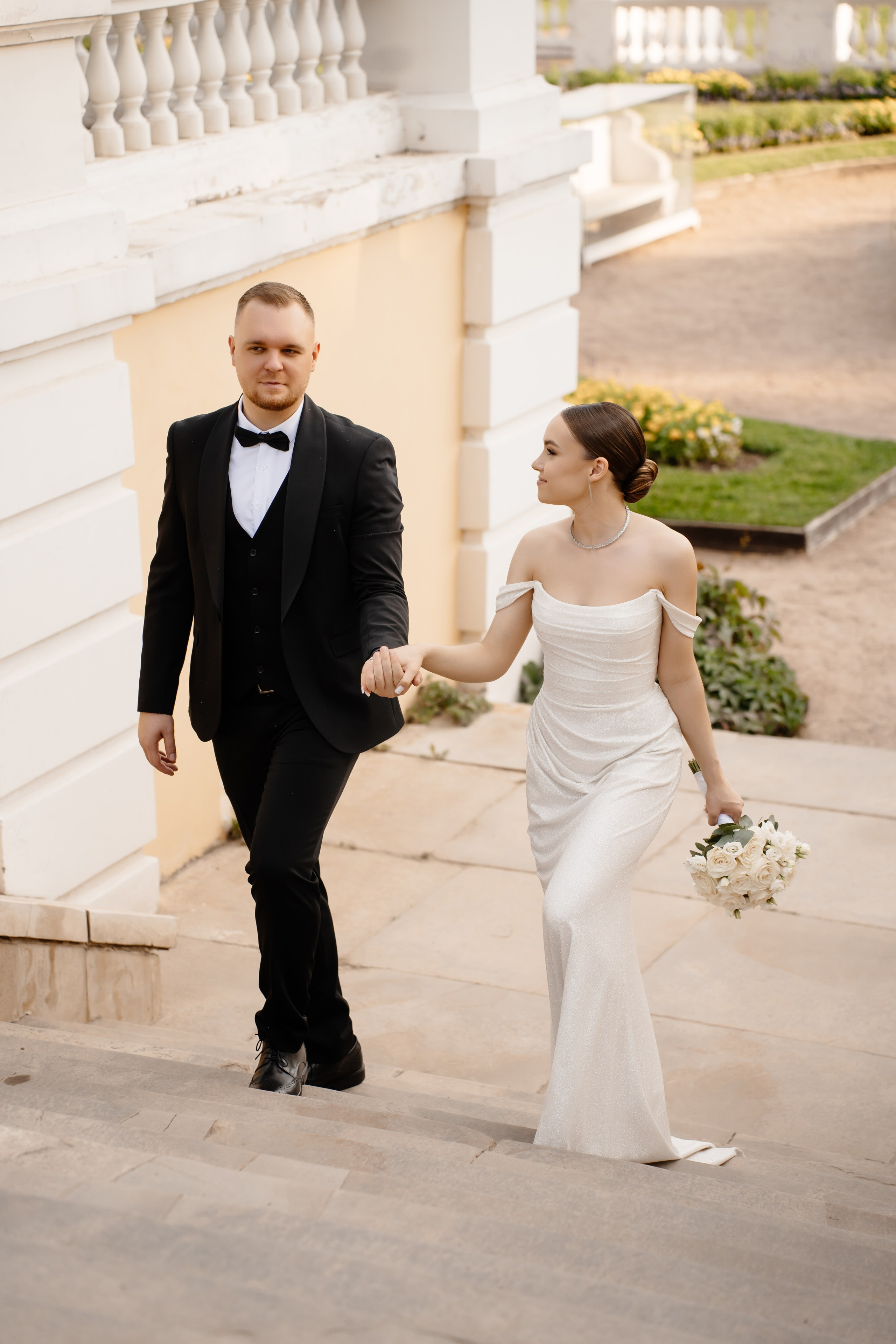 Свадебная фотосессия в парке Архангельское. Свадебный и семейный фотограф в Москве Светлана Зоткина