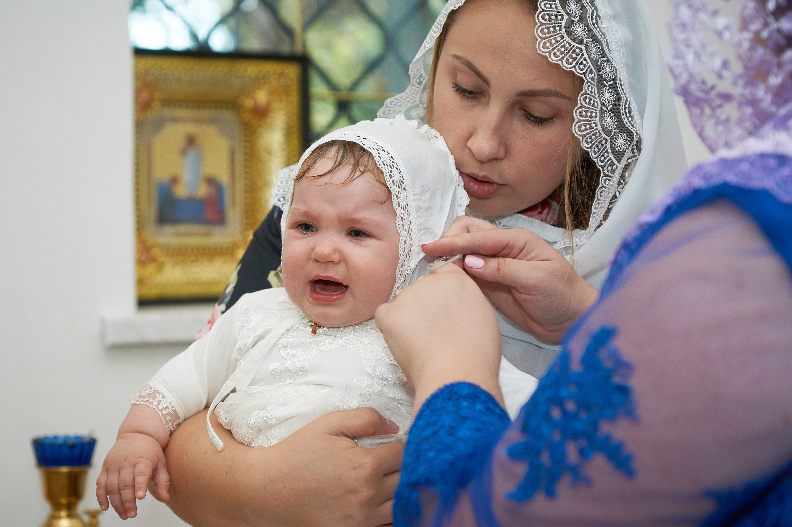Храм Саввы Сторожевского, крещение. Балашиха