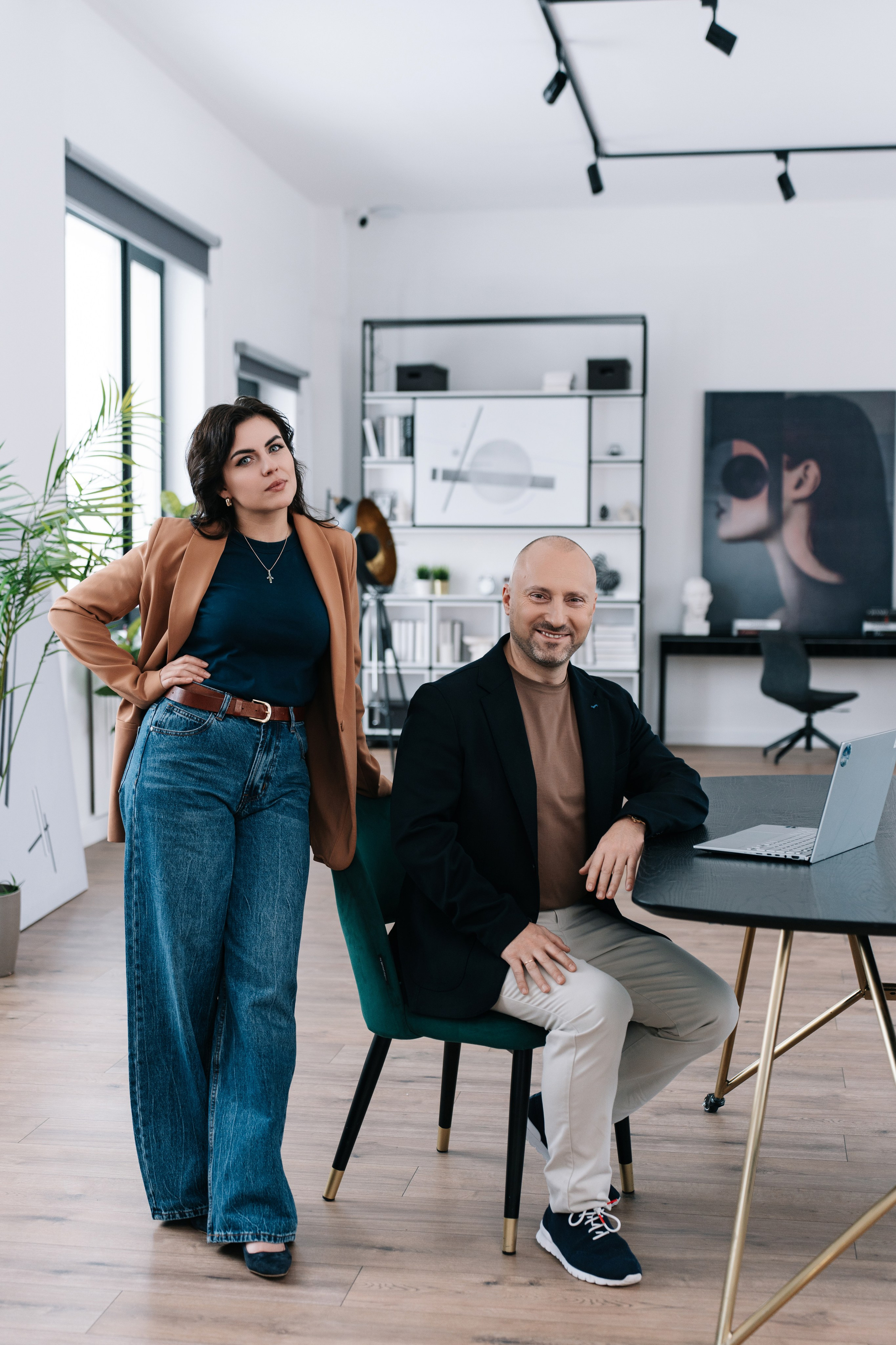 Бизнес фотосессия для сотрудников в фотостудии