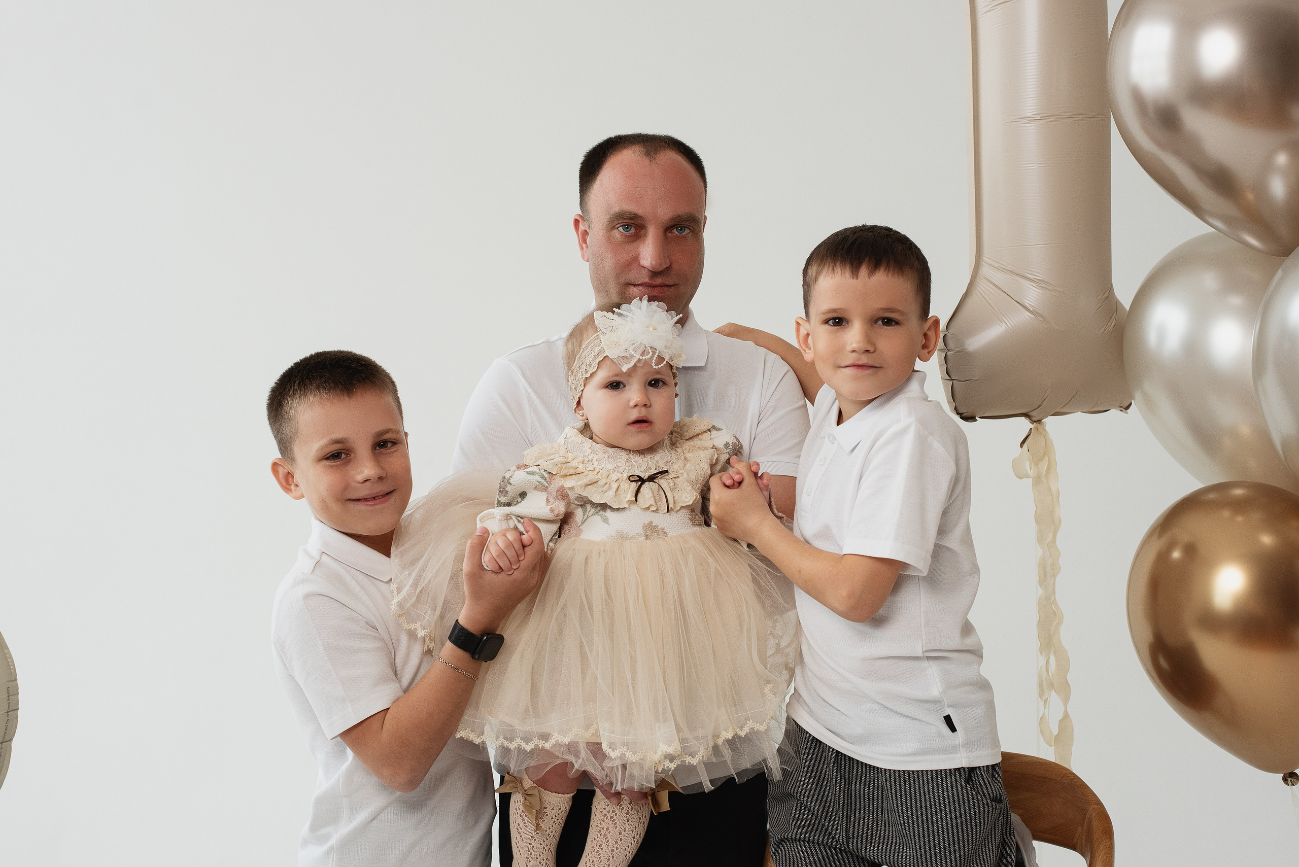 Фотосессия годика Алина. Семейный фотограф в Южно-Сахалинске Анастасия Лимарева