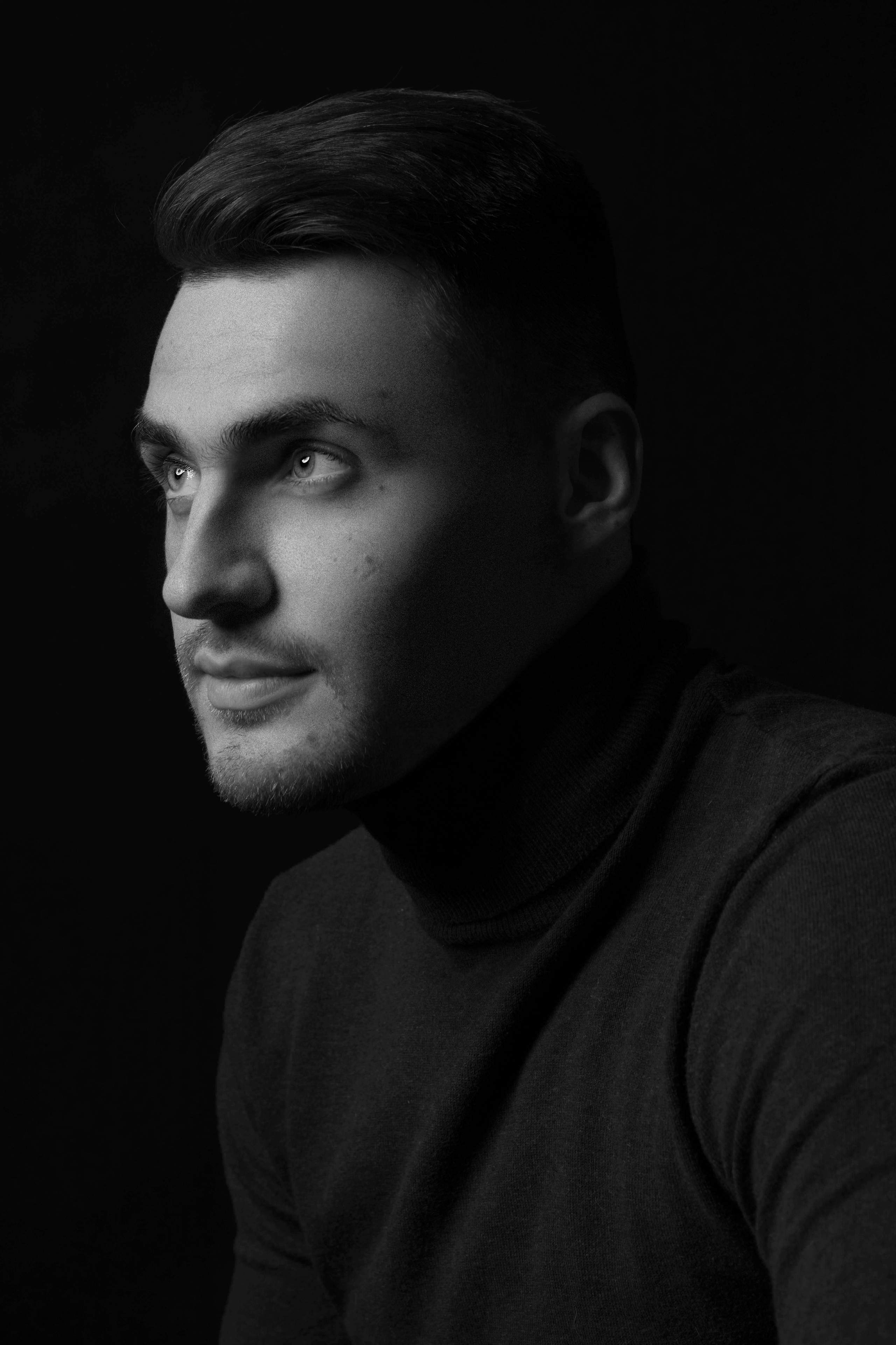 Мужской портрет_ЧБ. Портретный фотограф Ярославль I Натали Чуб