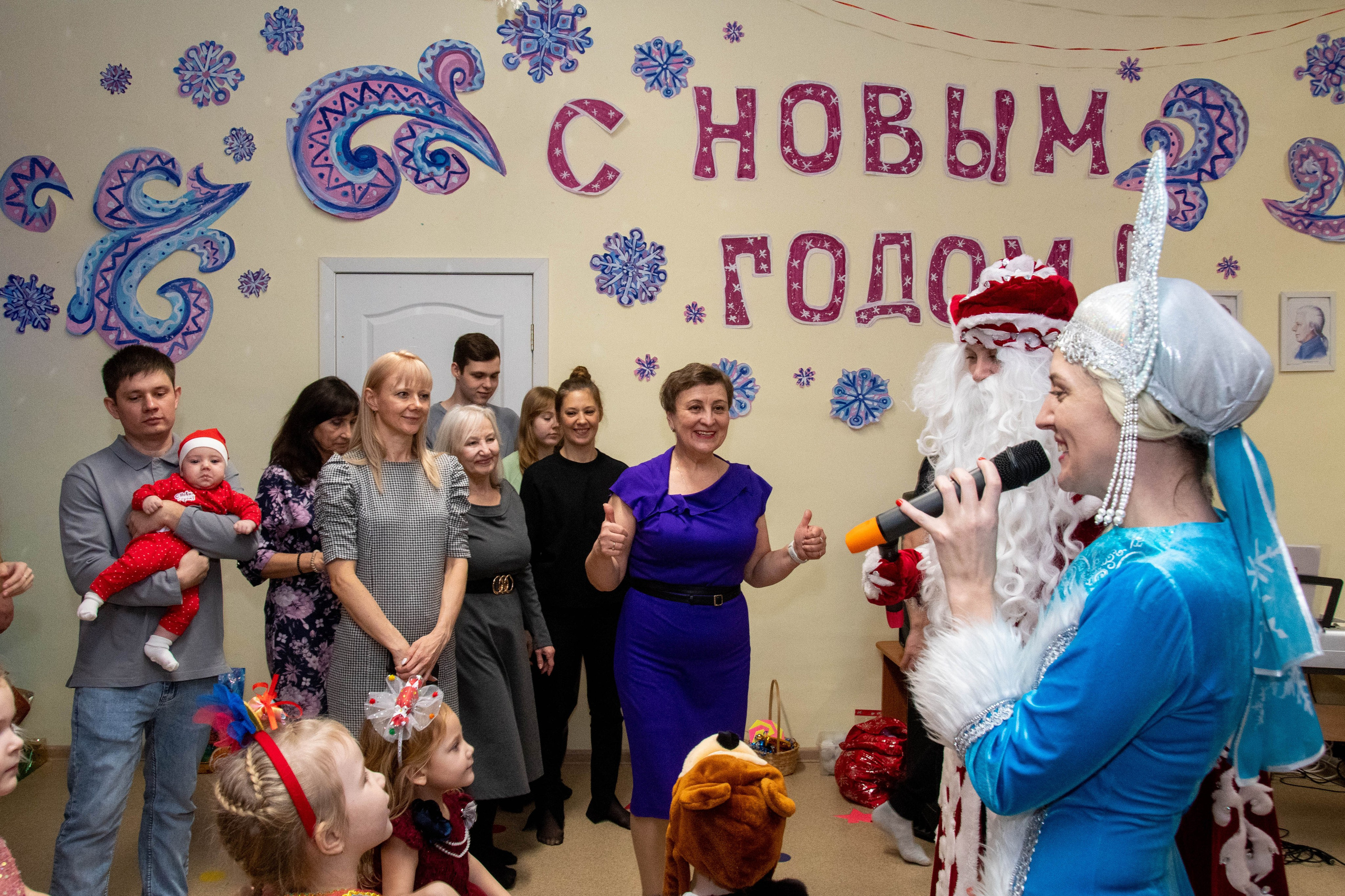 2023 Новый год. Акварель, Первомайка. Репортажный и детский фотограф в Новосибирске