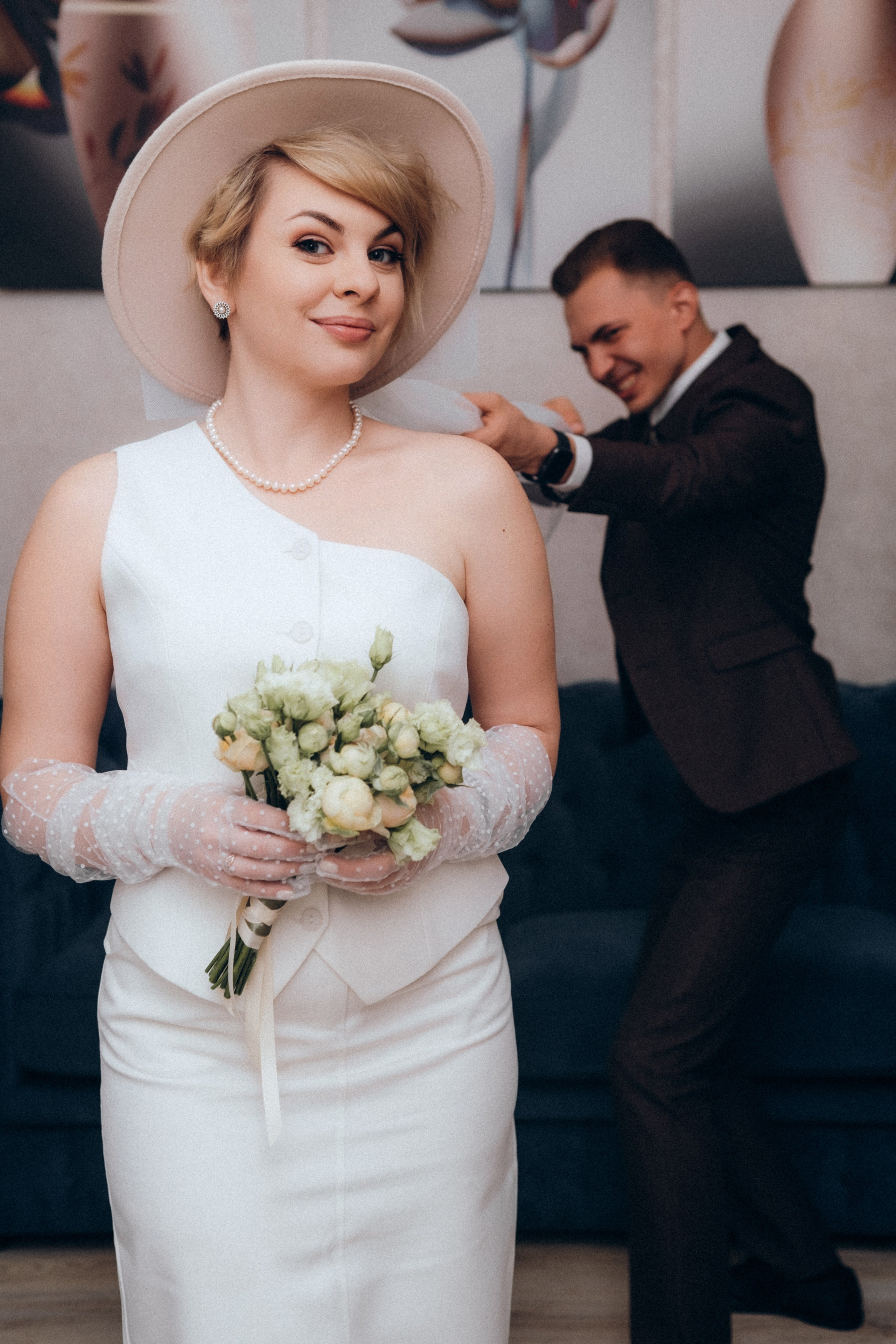 Фрунзенский ЗАГС+прогулка в Центре. Фотограф в Санкт-Петербурге Кристина Брянская