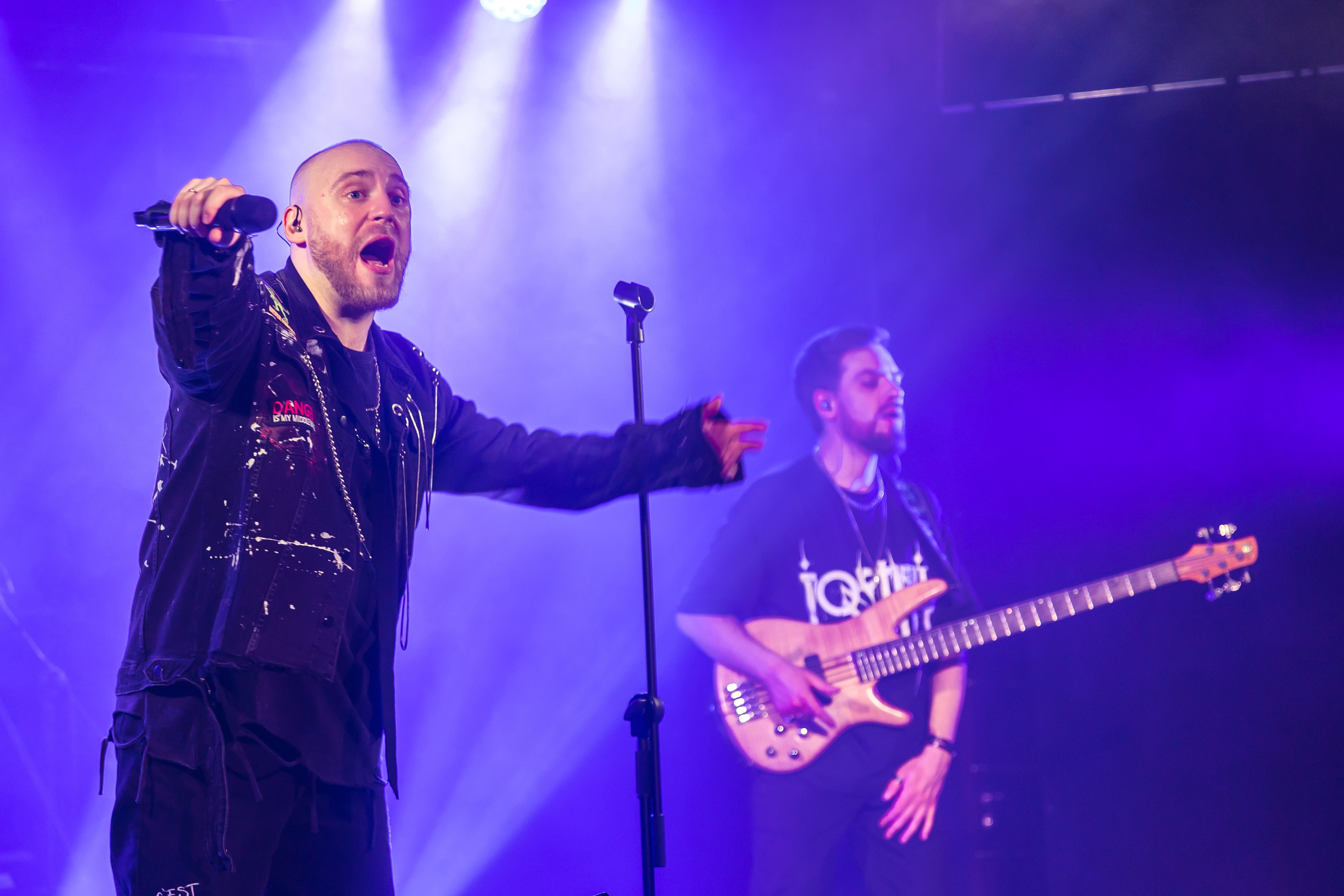 Концерт альтернатив метал группы iOSTRA 30.03.24. Фотограф Владимир Охрименко