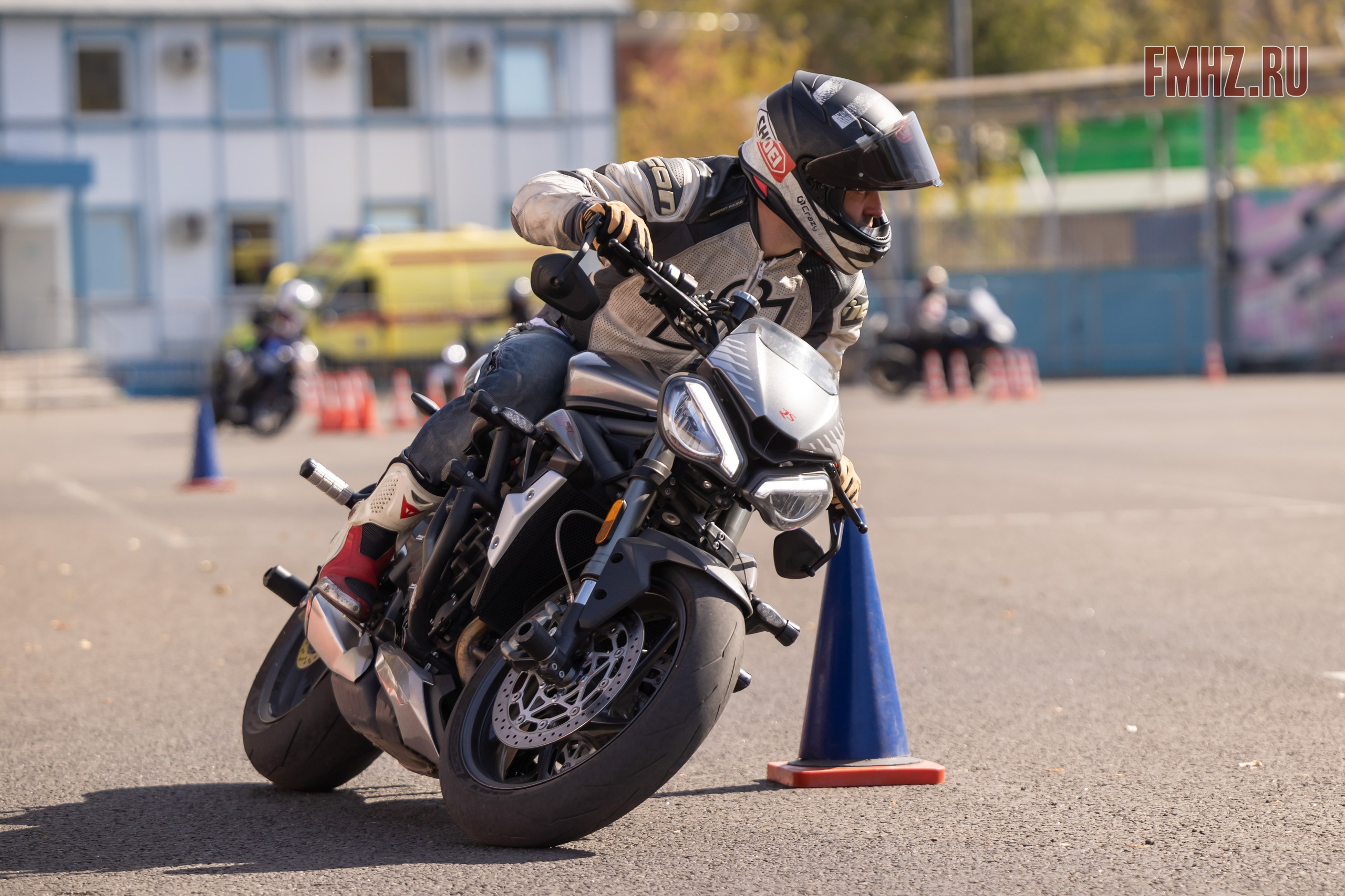 Соревнования по мотоджимхане на площадке Мосгортранс 15.09.2024. Фотограф Владимир Охрименко