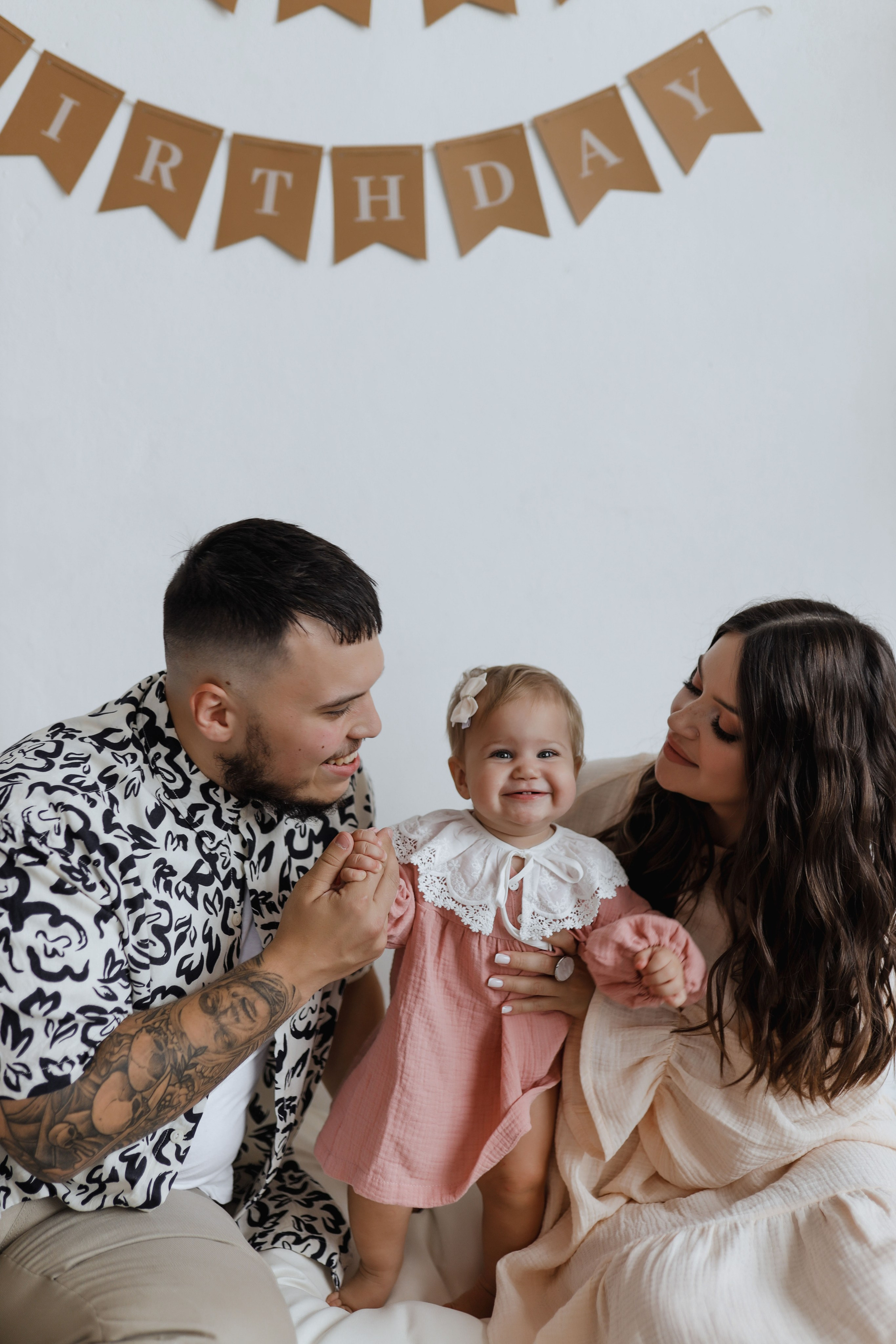 Егор, Юля и малышка Мира