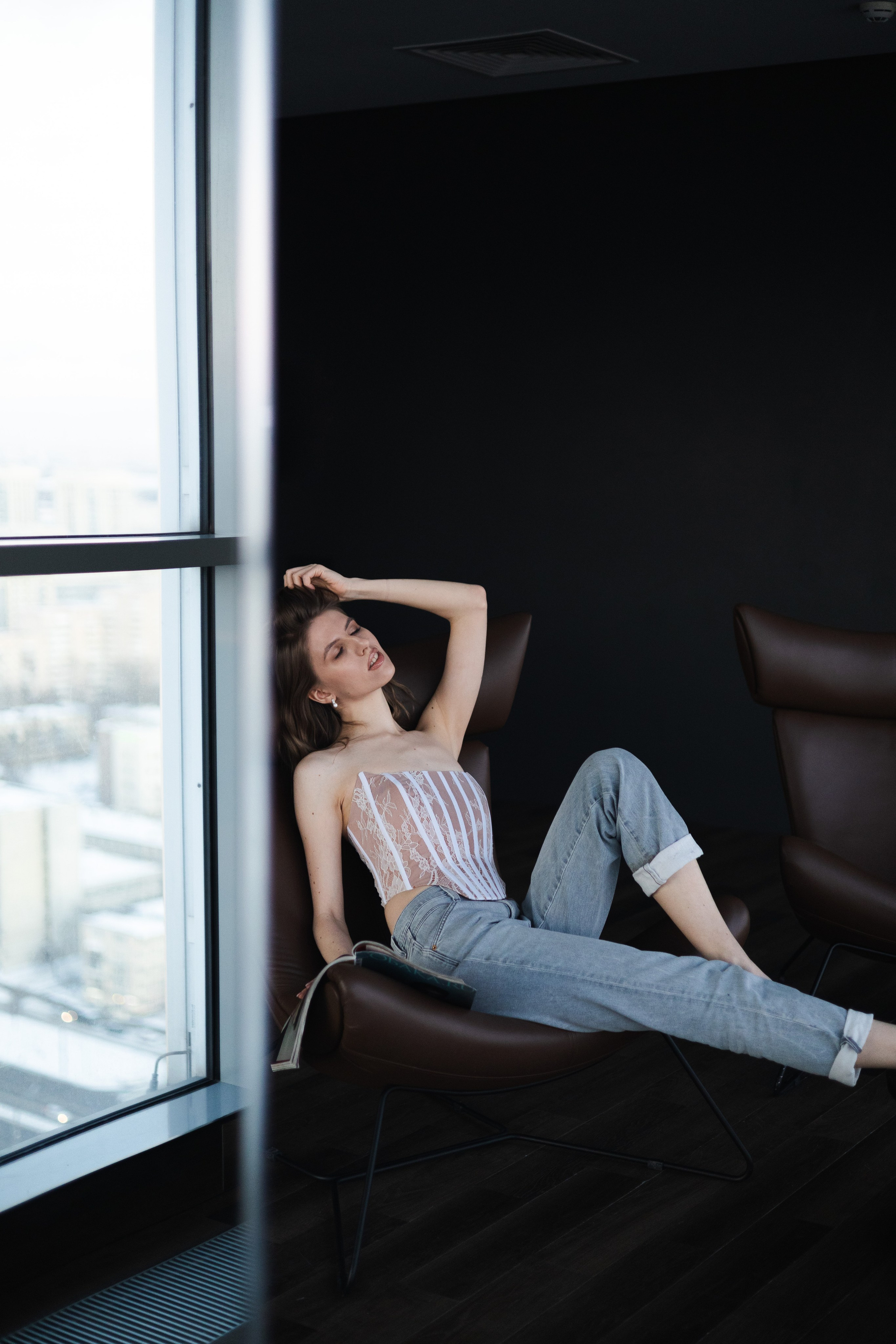 Студийная съемка. Привет, меня зовут Юлия Великая!