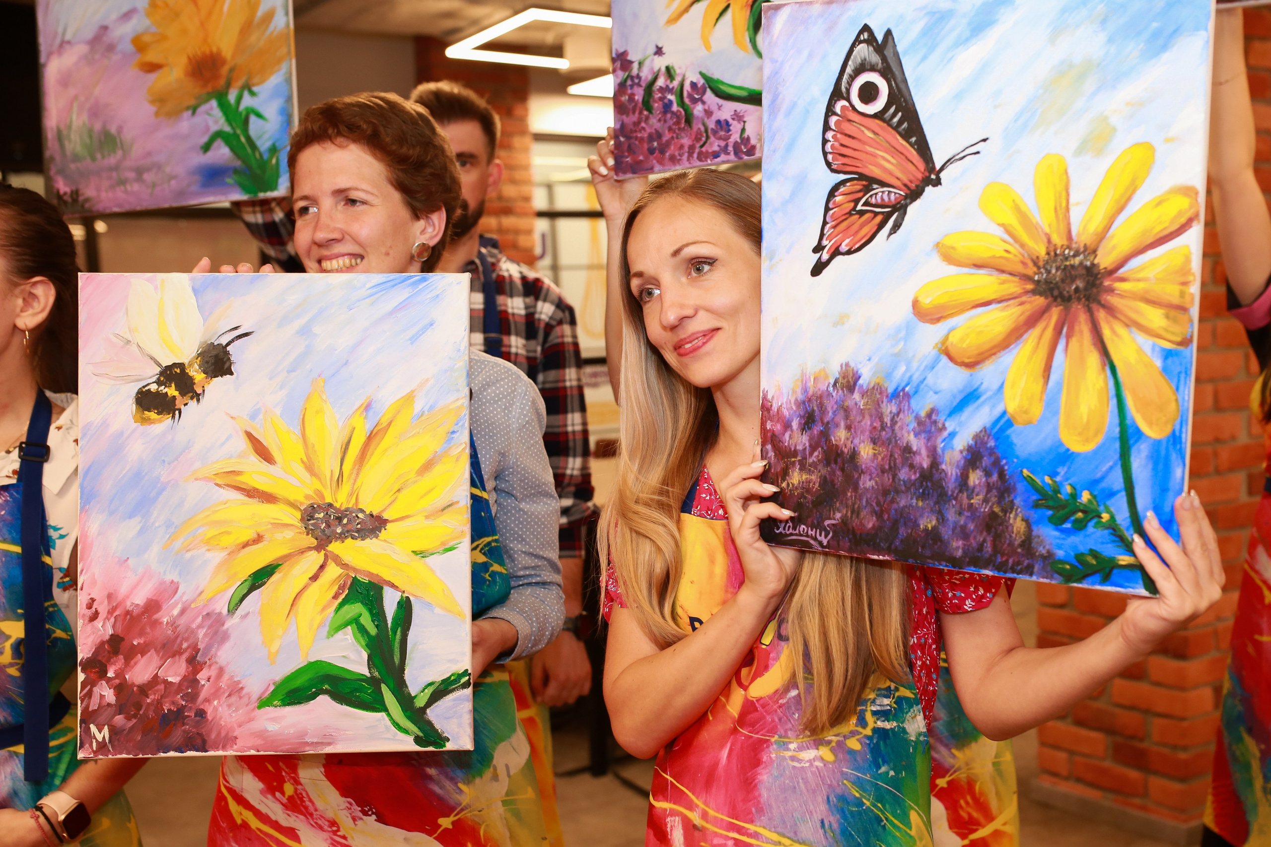 Арт-созыв для сотрудников «Газпром». Репортажный и портретный фотограф Полина Ершова