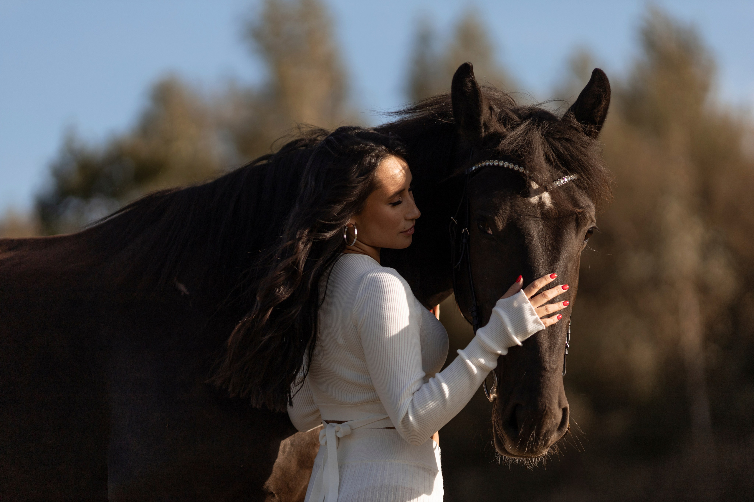Съемки с лошадьми. Фотограф Хабаровск, Ангелина
