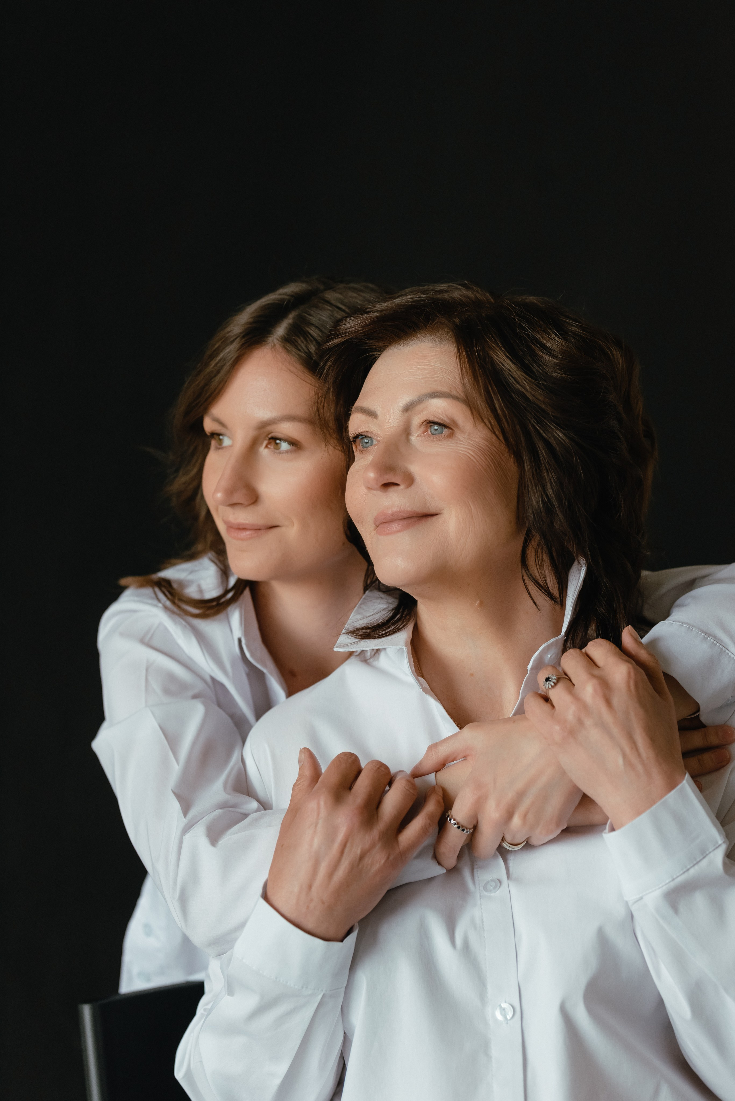 Полина с мамой. Семейный и детский фотограф в Туле