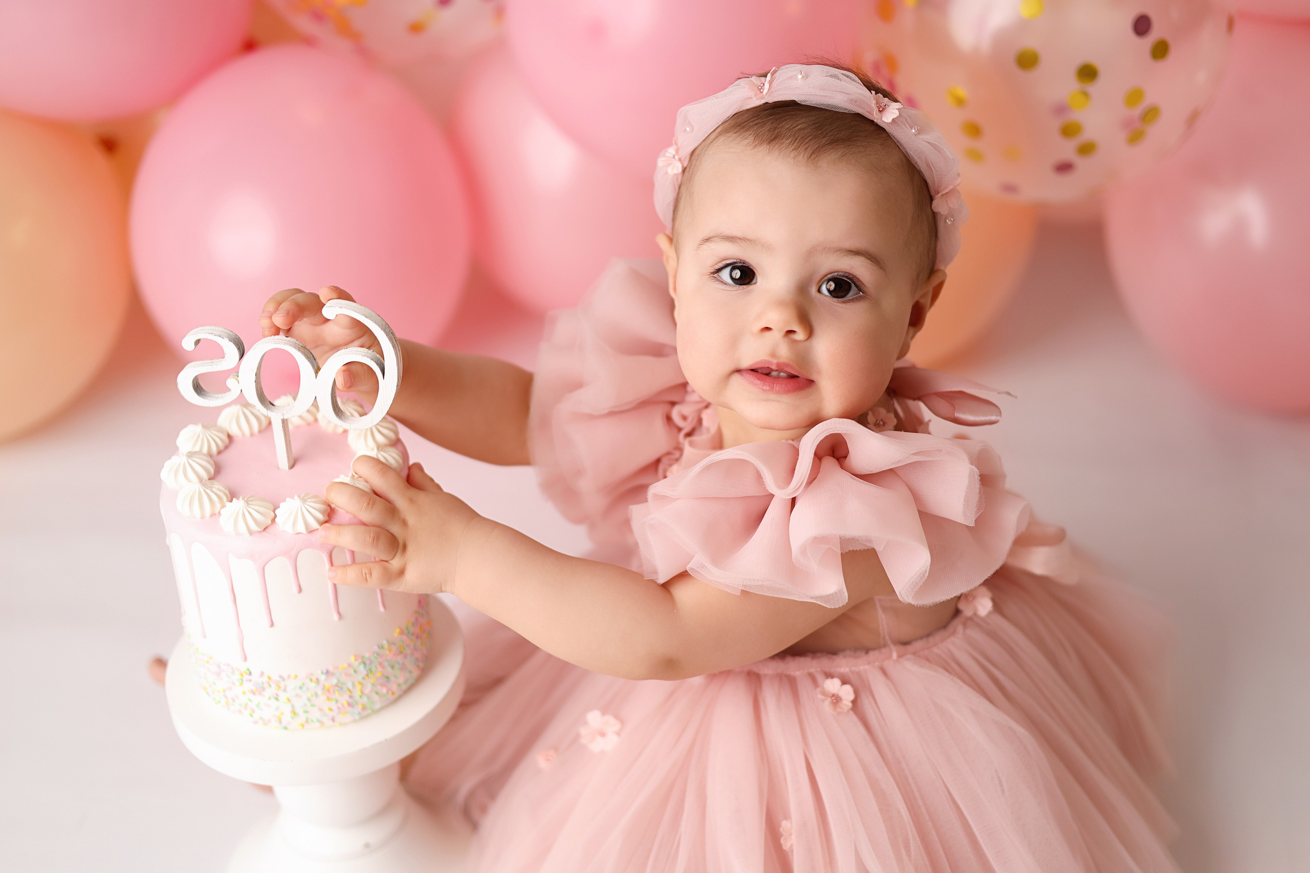 1 годик Злате, фотосъемка на День Рождения. Фотограф новорожденных Москва. Ньюборн фотограф Москва