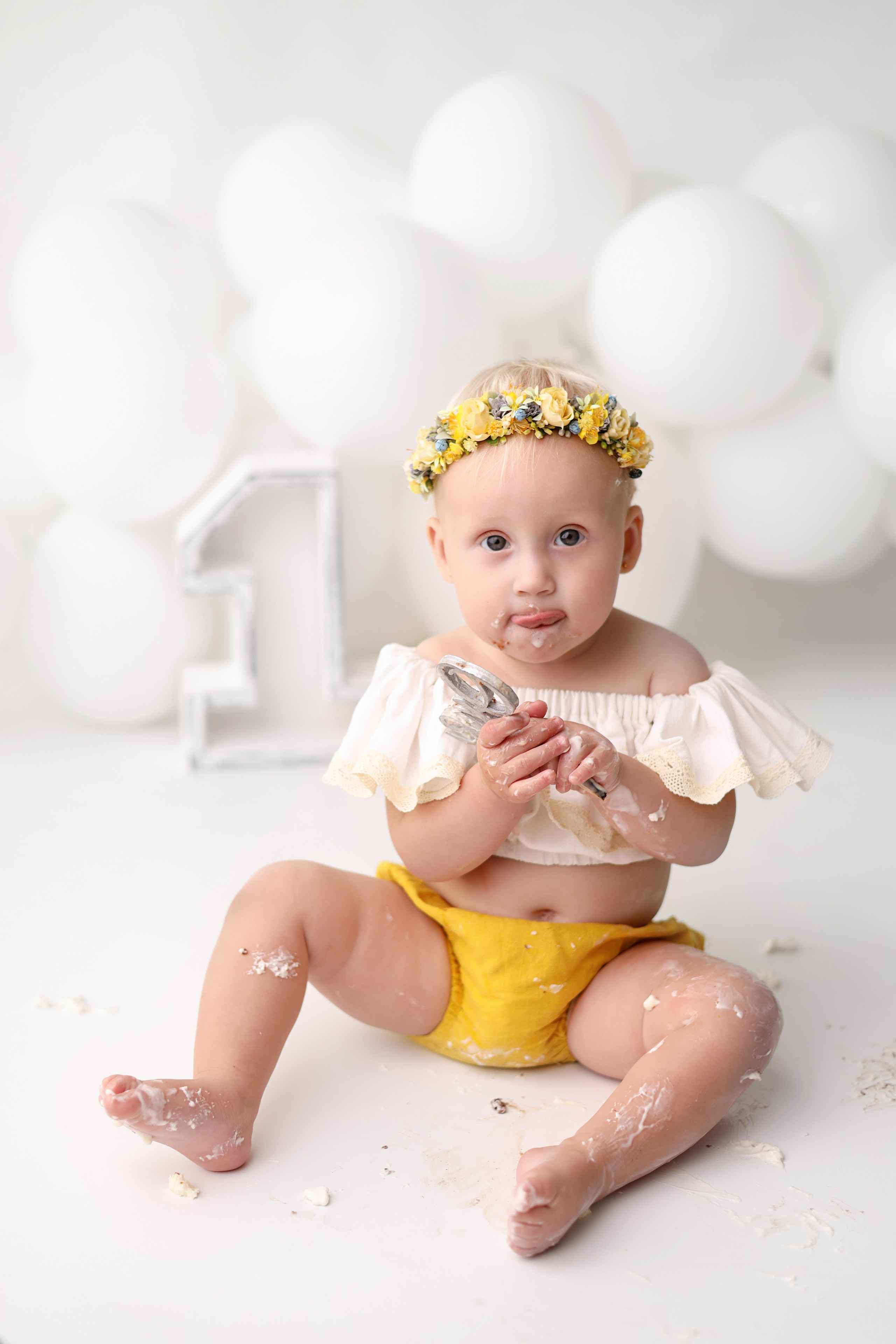 Виктории 1 годик. Фотограф новорожденных Москва. Ньюборн фотограф Москва