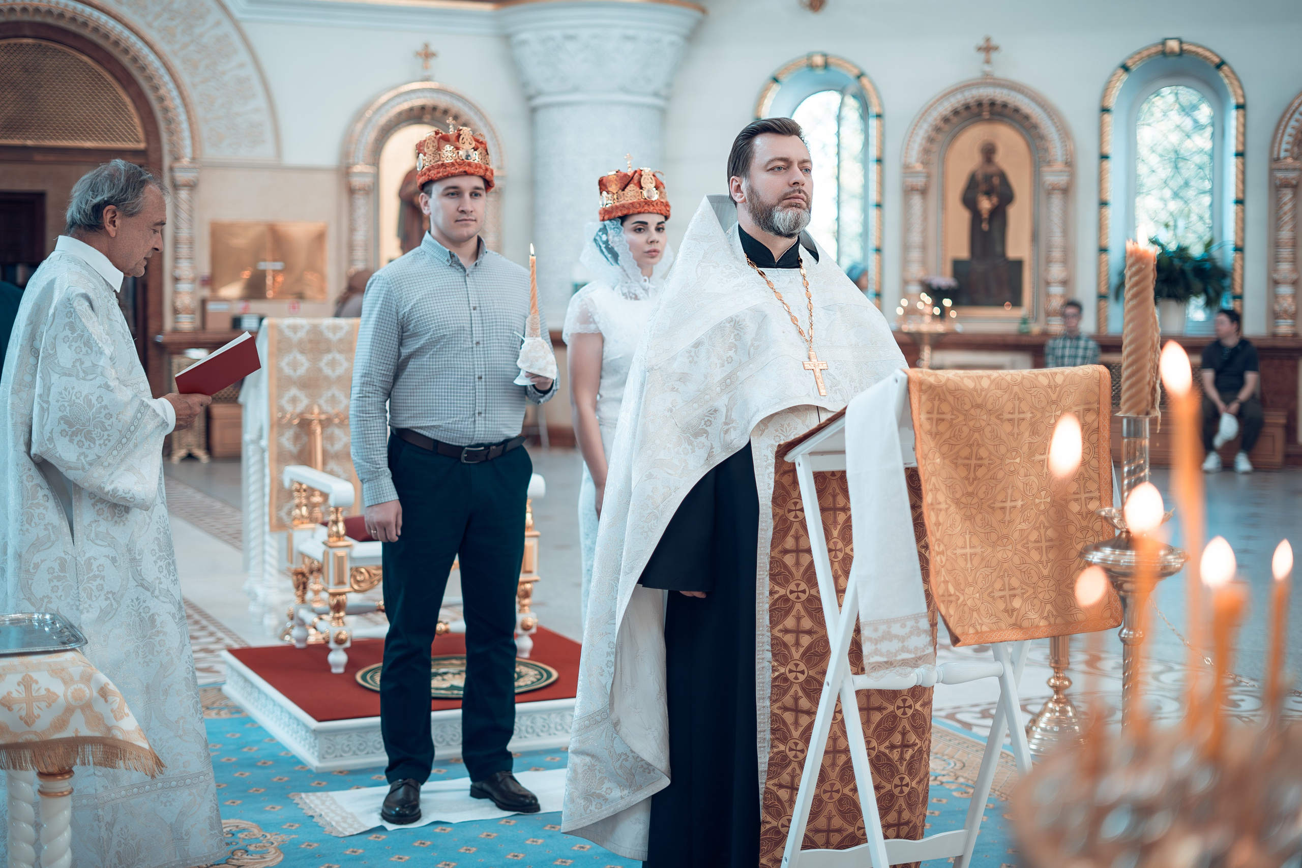 Таинство Венчания Екатерины и Антона