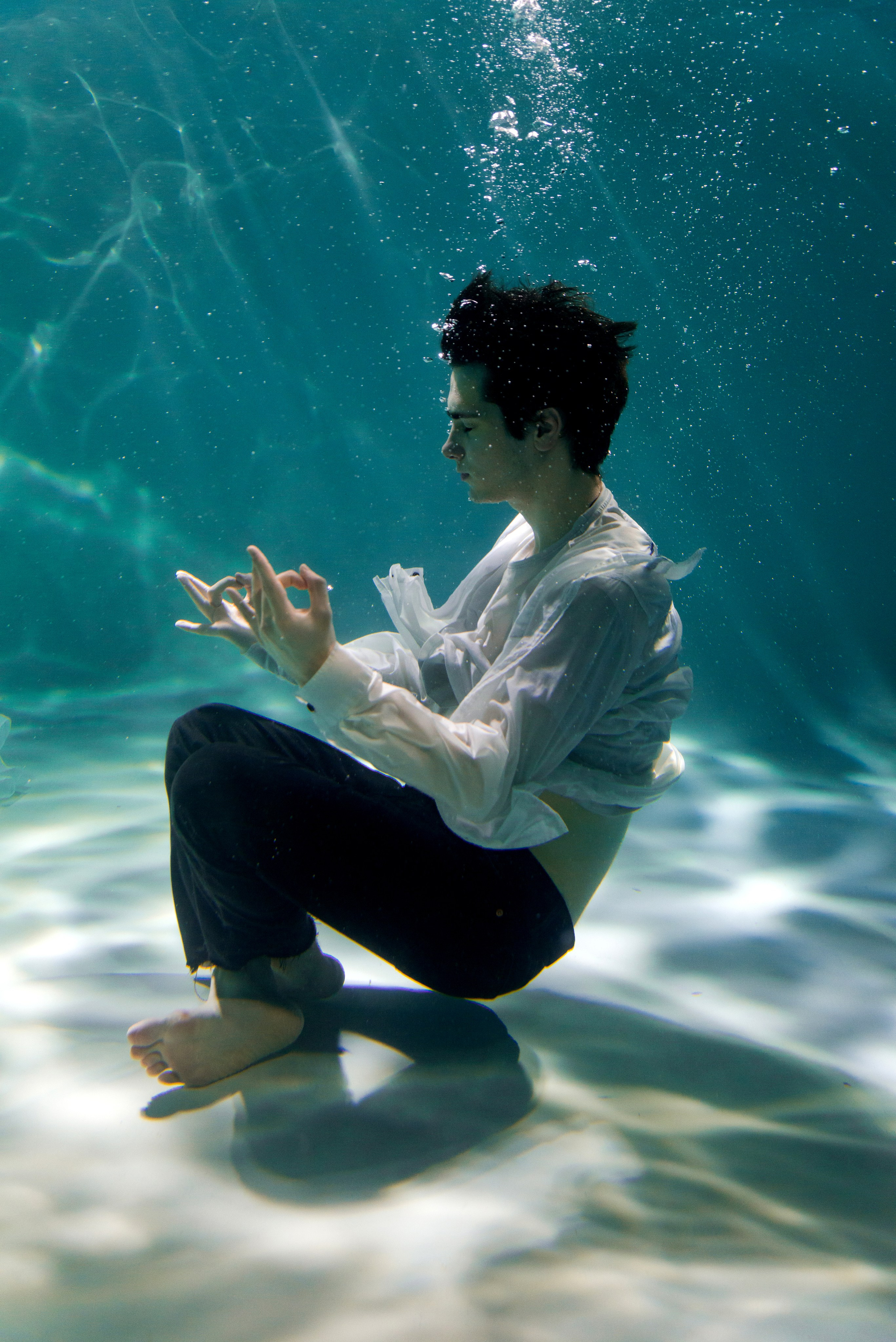 Под водой. Фотограф и дизайнер в Москве Екатерина Лобачева