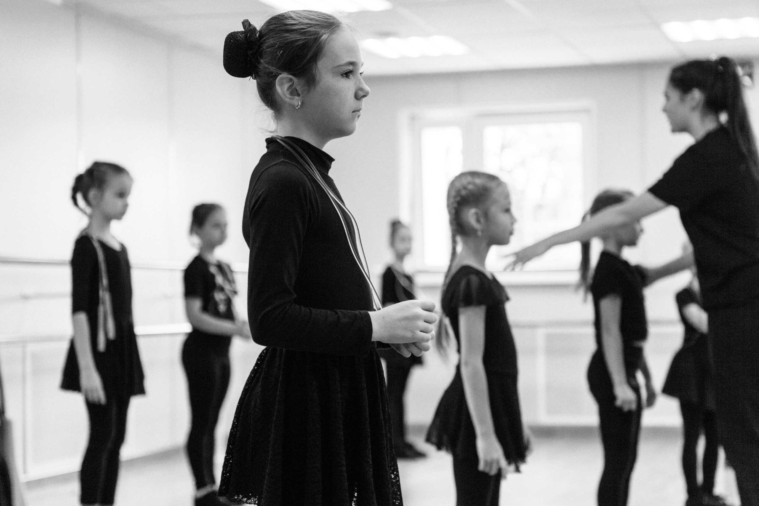 Танцевальные занятия младшая группа. Театр на льду «Алеко». Репортажный фотограф в Москве