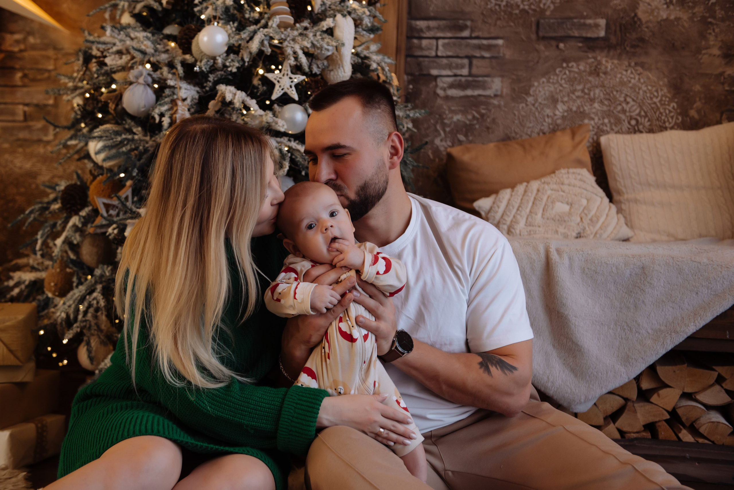 New Year Юля, Рома и маленький Эрик. Свадебный, портретный, фотограф беременности в Нижнем Новгороде Алина Зиновьева