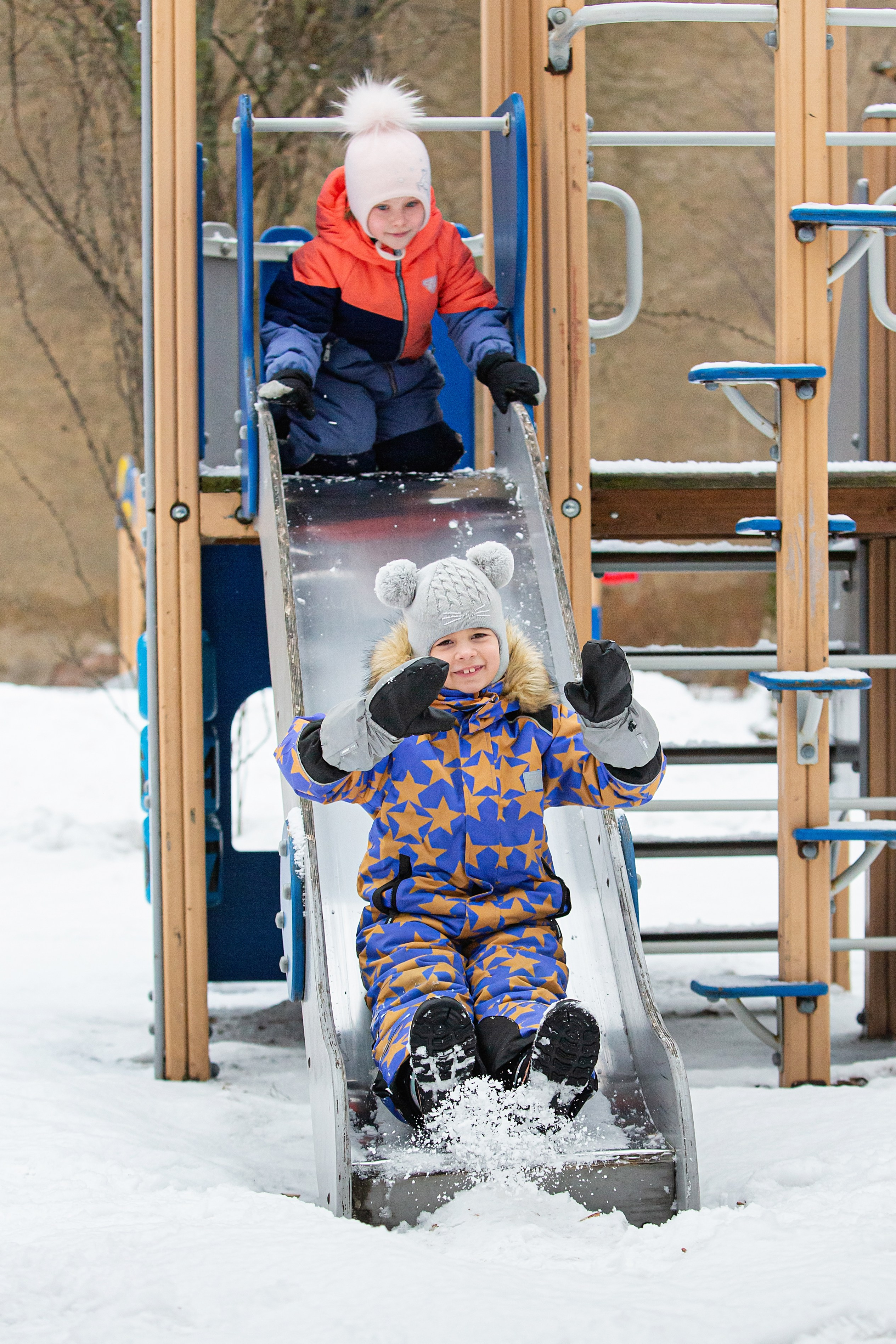 Зима в детском саду. Свадебный, семейный, детский фотограф в Санкт-Петербурге