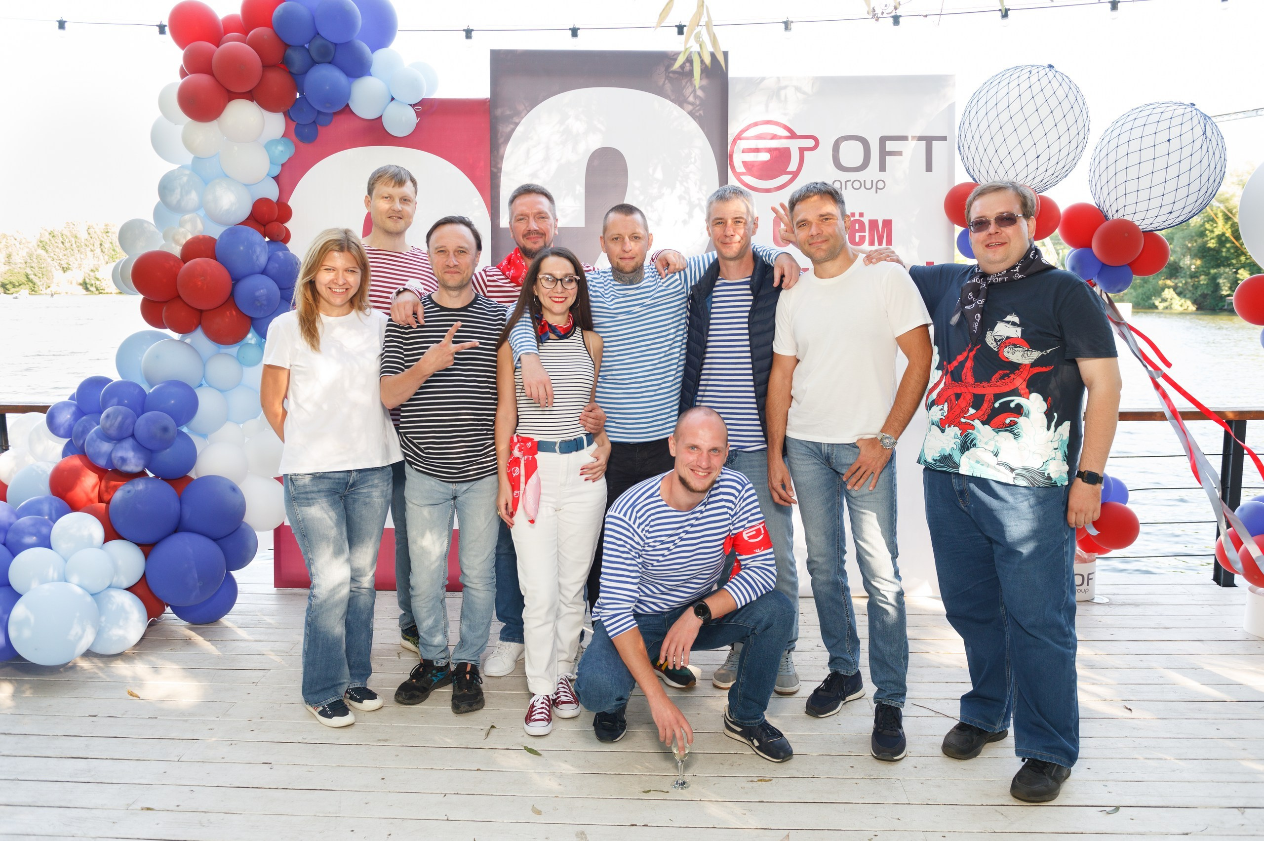 Морская вечеринка в честь Дня Рождения компании. Корпоратив в морской тематике с элементами тимбилдинга для коллектива команды IT компании. Организатор корпоратива агентство ПИОН +79037387515