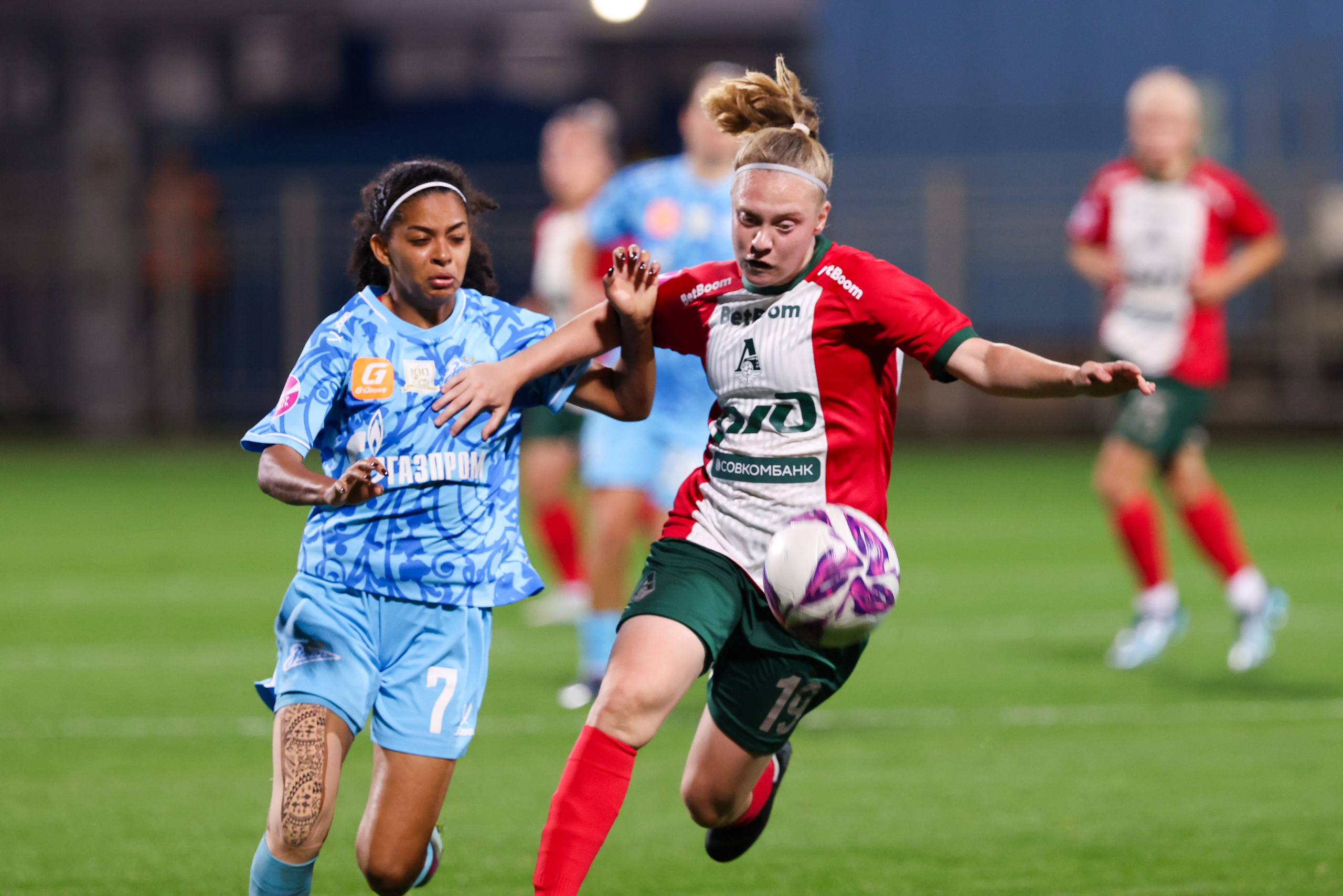 ЖФК «Зенит» — ЖФК «Локомотив» Москва Winline Кубок России 13.09.2025. Спортивный и репортажный фотограф Антон Тереханов