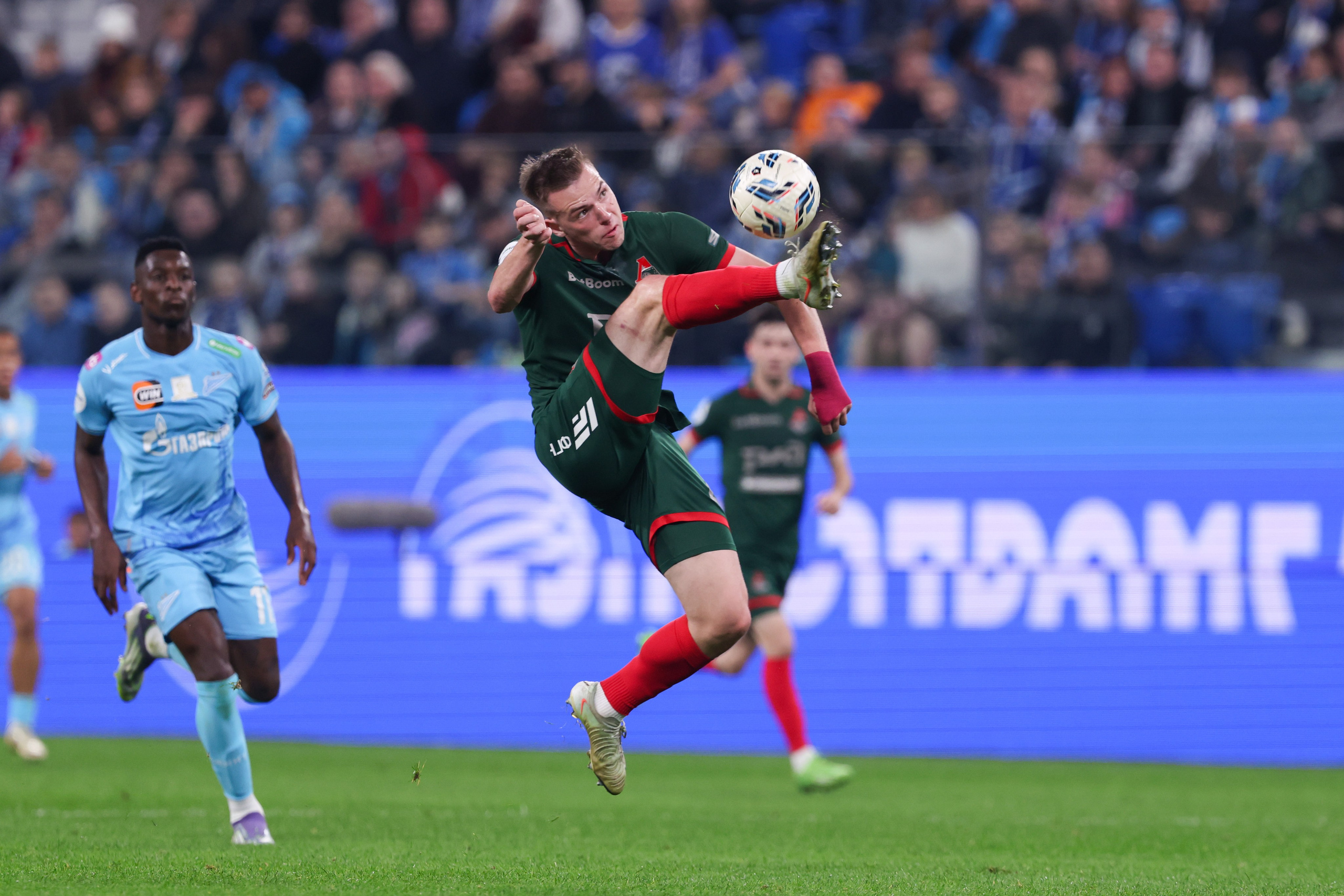 ФК «Зенит» — ФК «Локомотив» 14 тур РПЛ 01.11.2025. Спортивный и репортажный фотограф Антон Тереханов