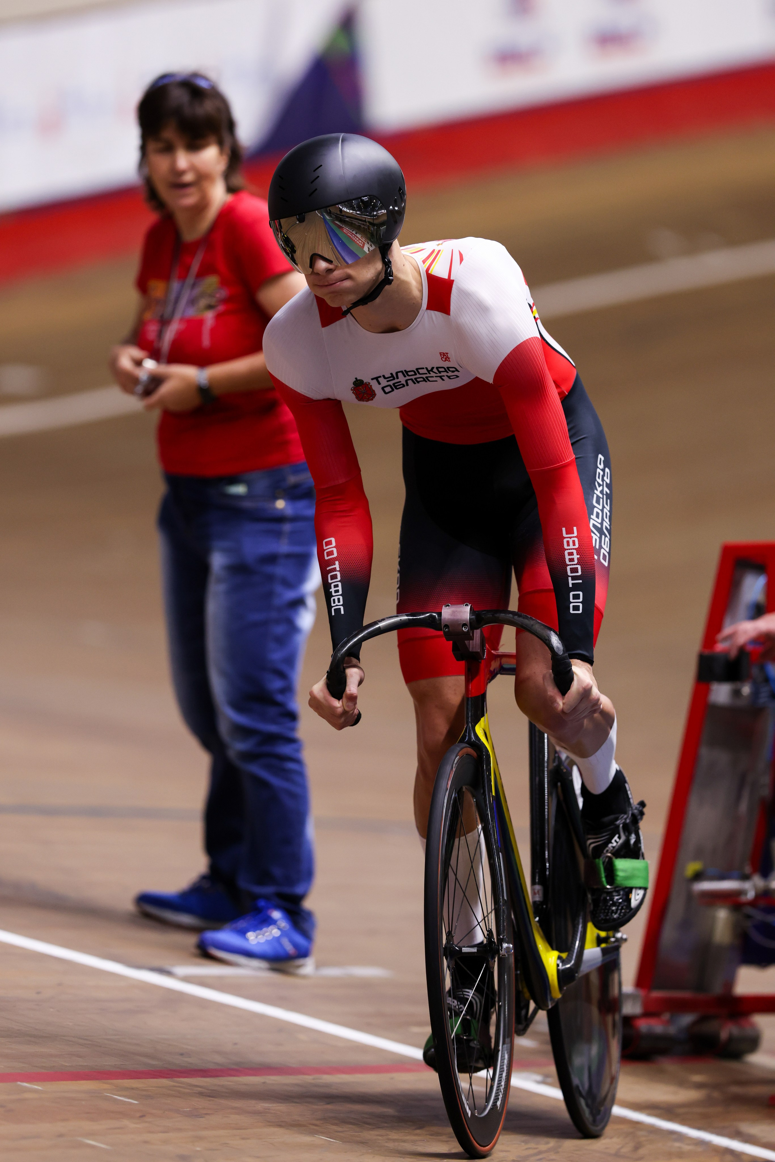 Первенство России по велосипедному спорту «трек» 16.10.2025. Спортивный и репортажный фотограф Антон Тереханов