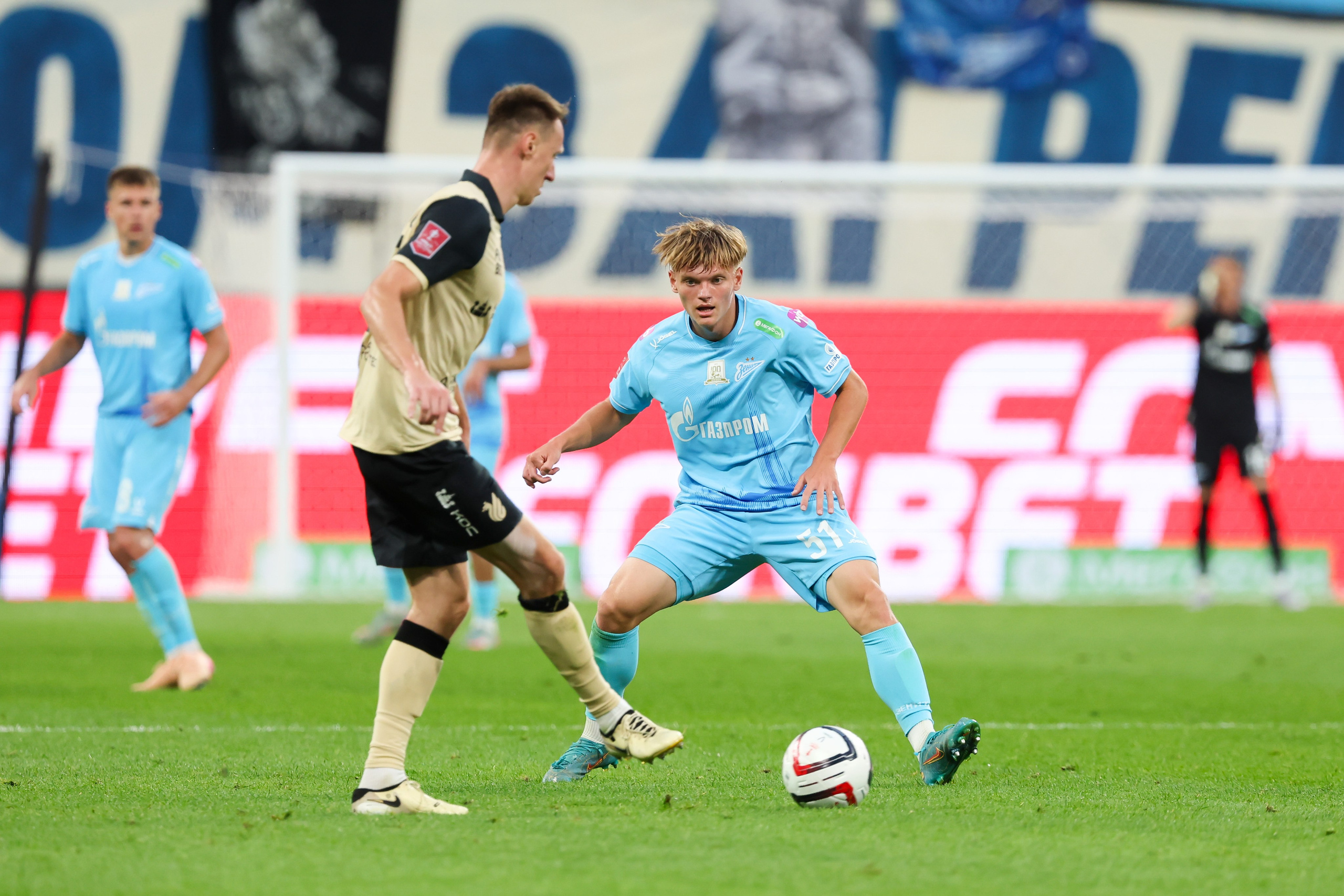 ФК Зенит — ФК Рубин Кубок России 2025/26 12.08.2025. Спортивный и репортажный фотограф Антон Тереханов
