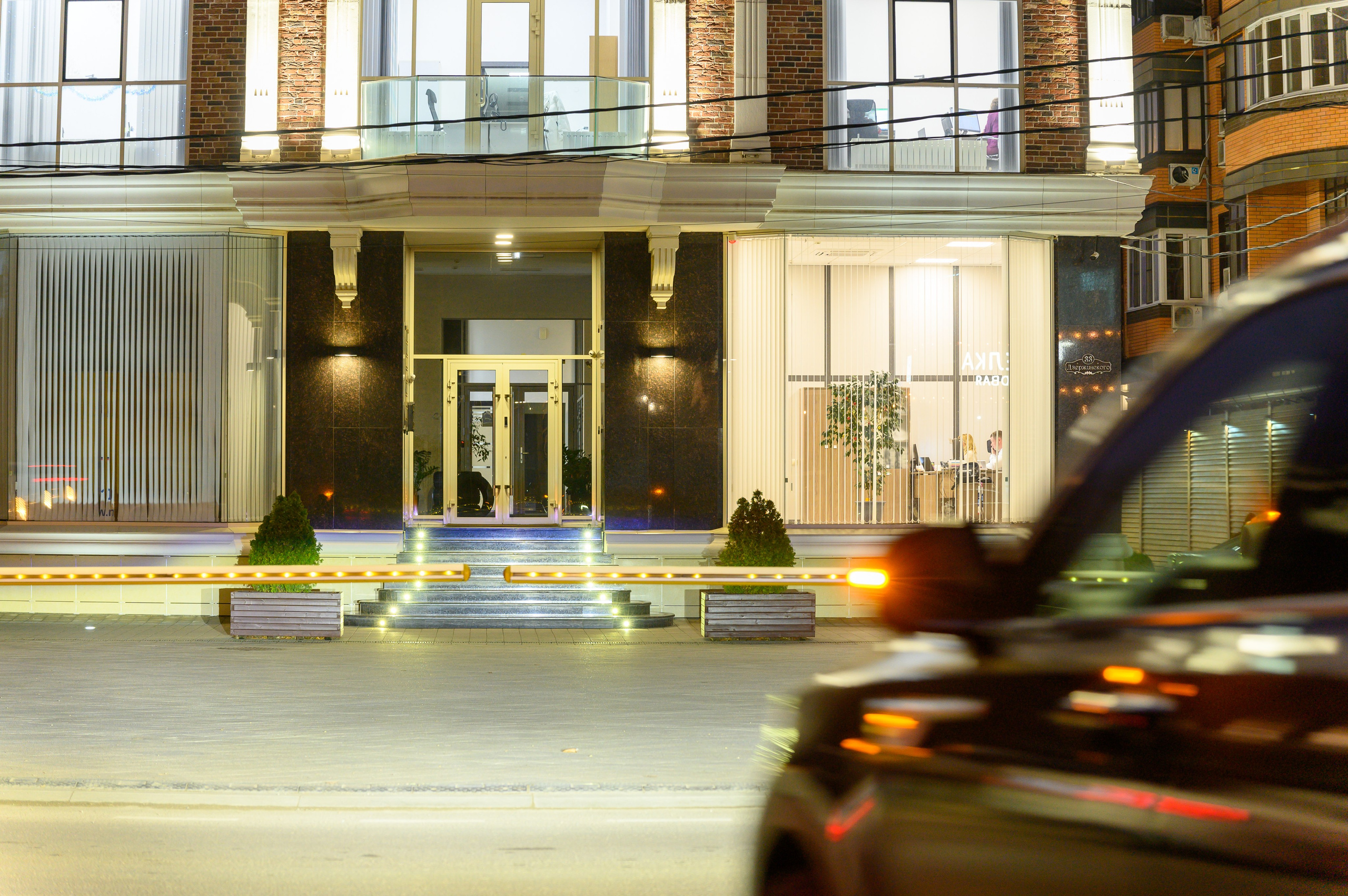 Архитектурная подсветка фасадов зданий. Вячеслав Скрипник Фотограф Краснодар