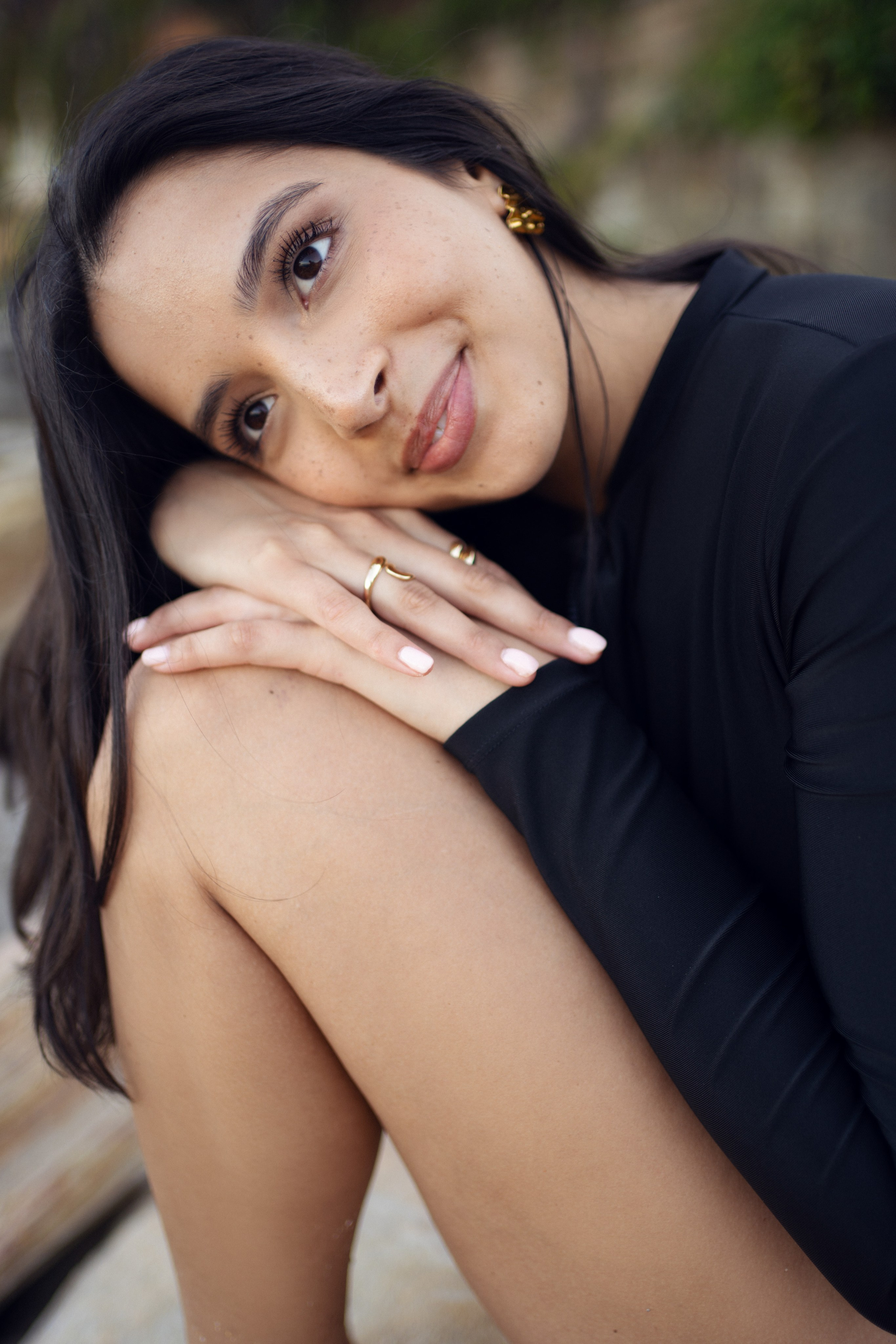 Uma for a model portfolio. Ekaterina-samoylova.com