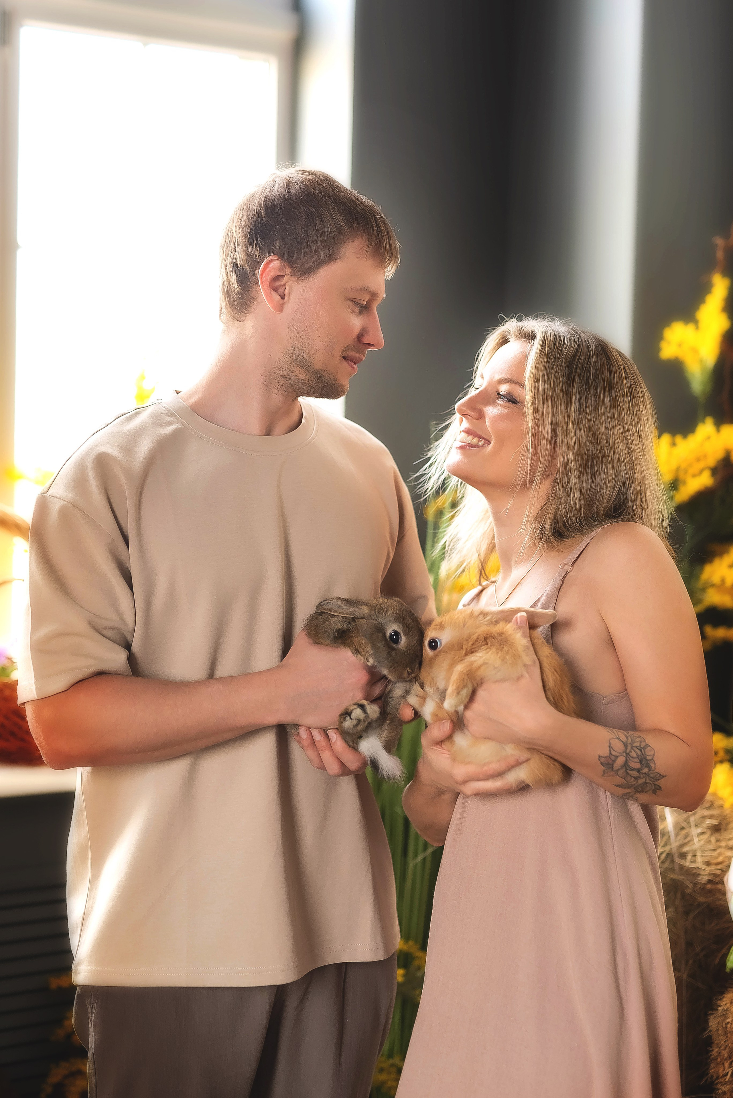 Семейная пасхальная фотосессия. Семейный, детский фотограф в Воронеже Анна Никитина