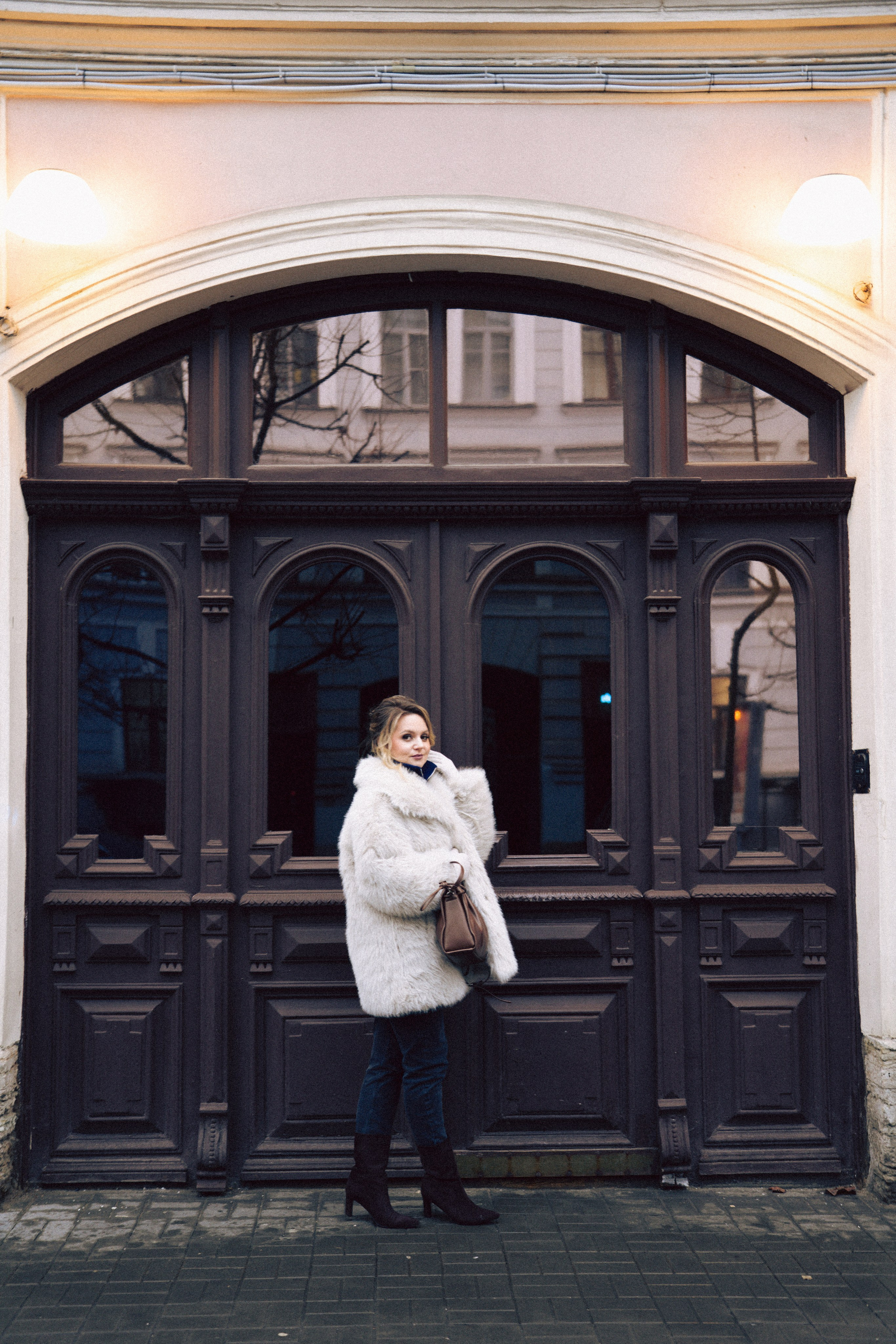 НОВОГОДНЯЯ ФОТОСЕСИИЯ В СТУДИИ ДЛЯ ДЕВУШКИ И ПРОГУЛКА ПО ЧЕРНЫШЕВСКОЙ. Профессиональный фотограф, Санкт-Петербург — Виктория Богомолова