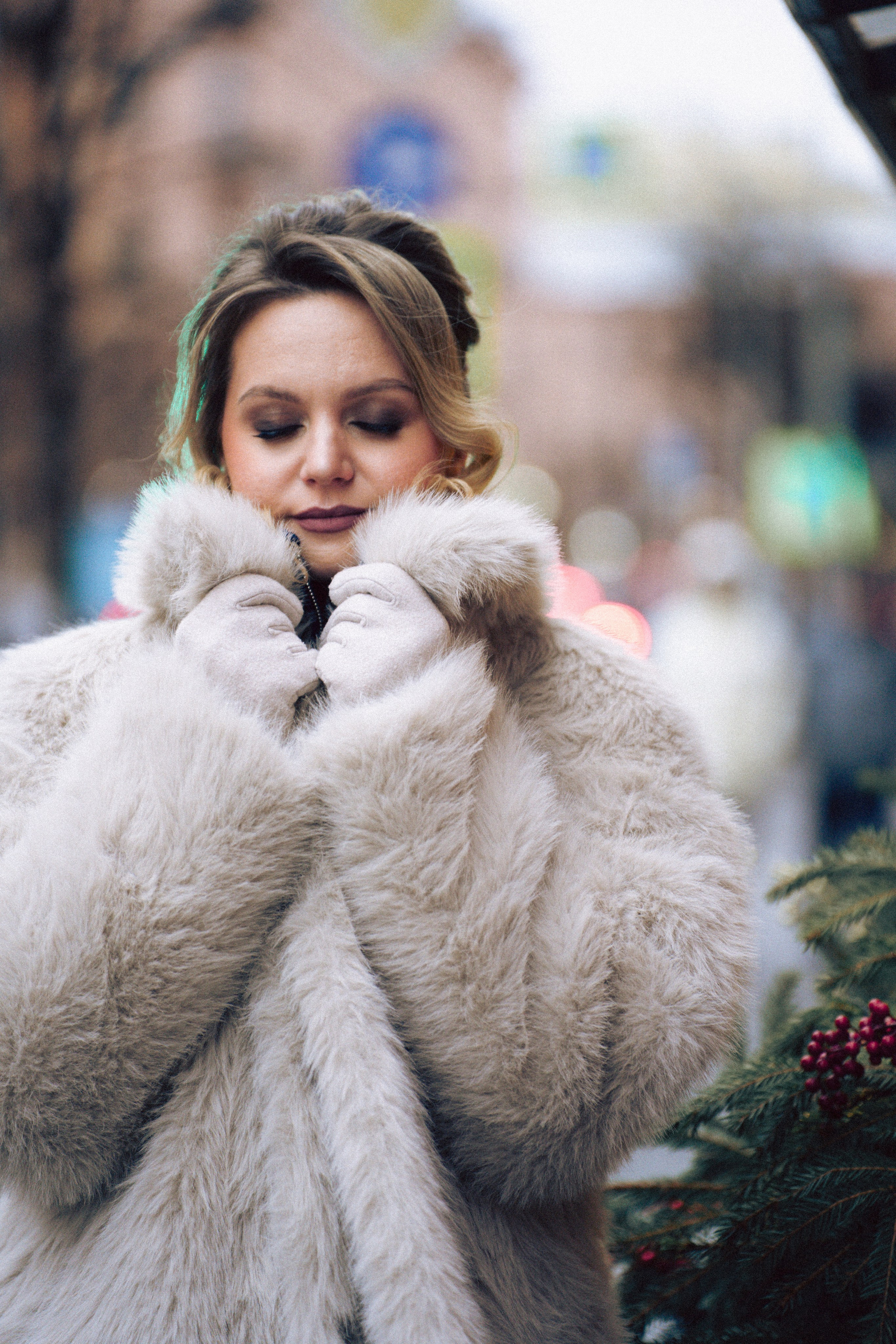 НОВОГОДНЯЯ ФОТОСЕСИИЯ В СТУДИИ ДЛЯ ДЕВУШКИ И ПРОГУЛКА ПО ЧЕРНЫШЕВСКОЙ. Профессиональный фотограф, Санкт-Петербург — Виктория Богомолова