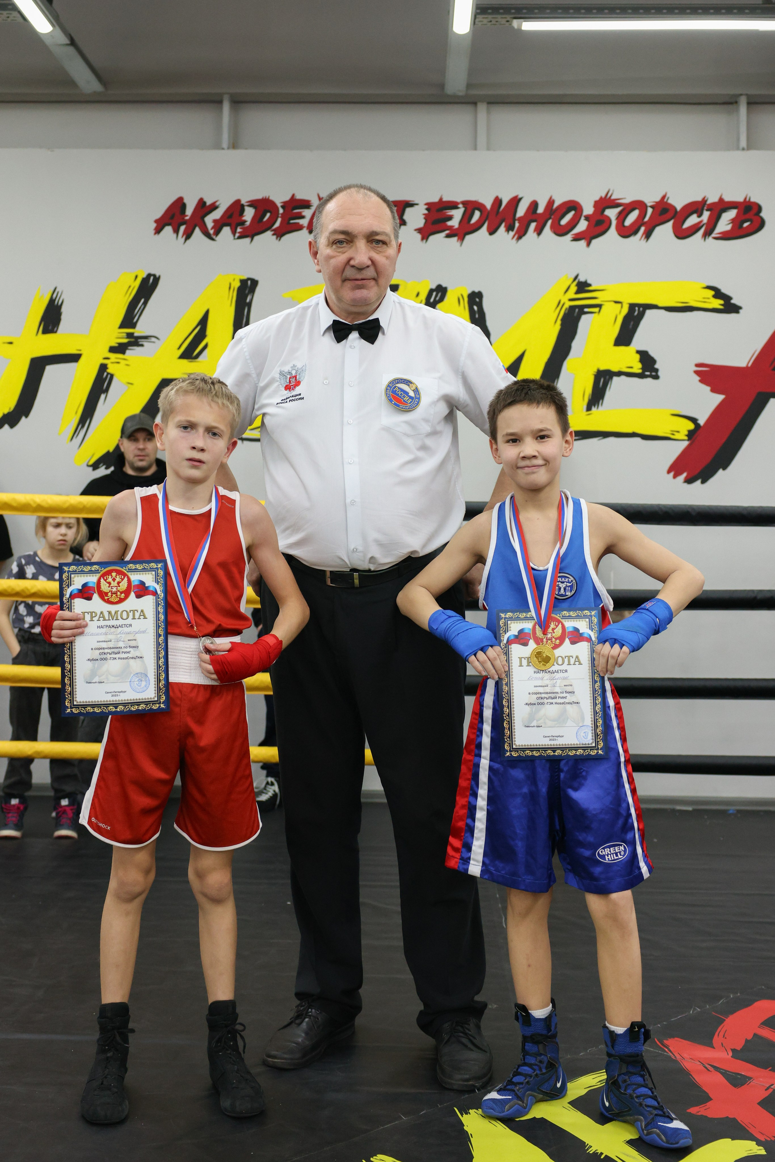 Открытый ринг «кубок ООО «ТЭК НеваСпецТяж». Фотограф Александр Заломаев