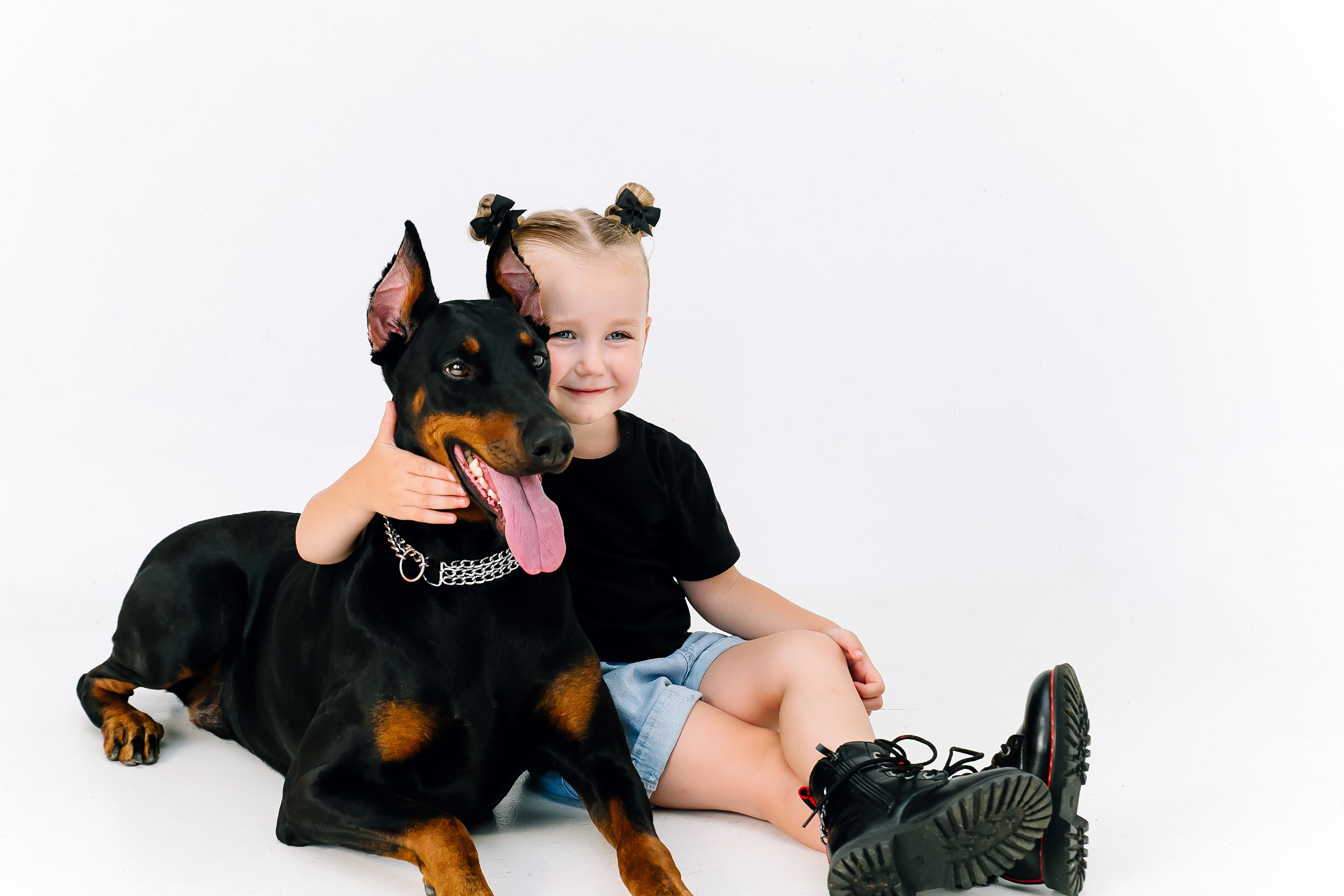 Фотопроект с доберманом. Свадебный и семейный фотограф в Краснодаре Илонна Ковалева