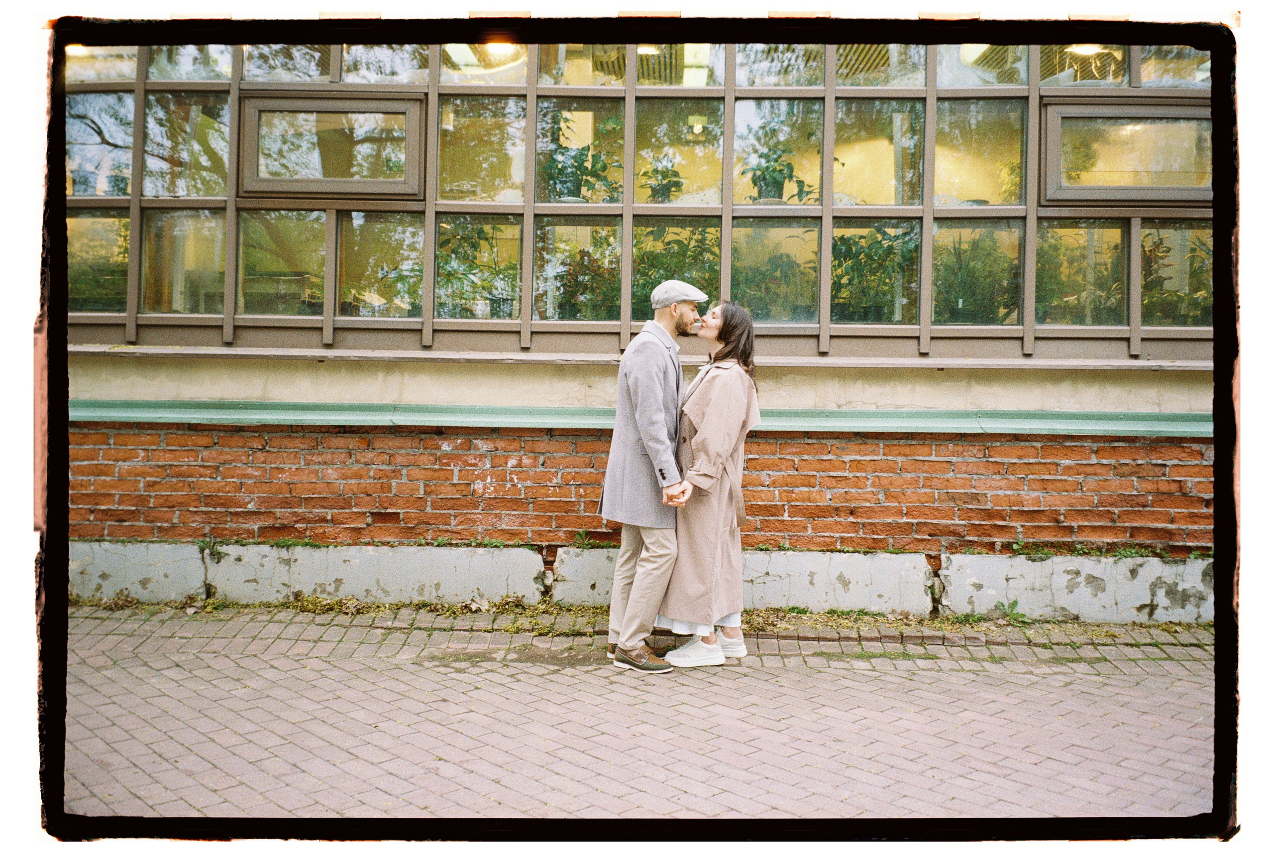 На плёнку (Максим и Алина). Фотограф в Москве — Евгения Прокопенко