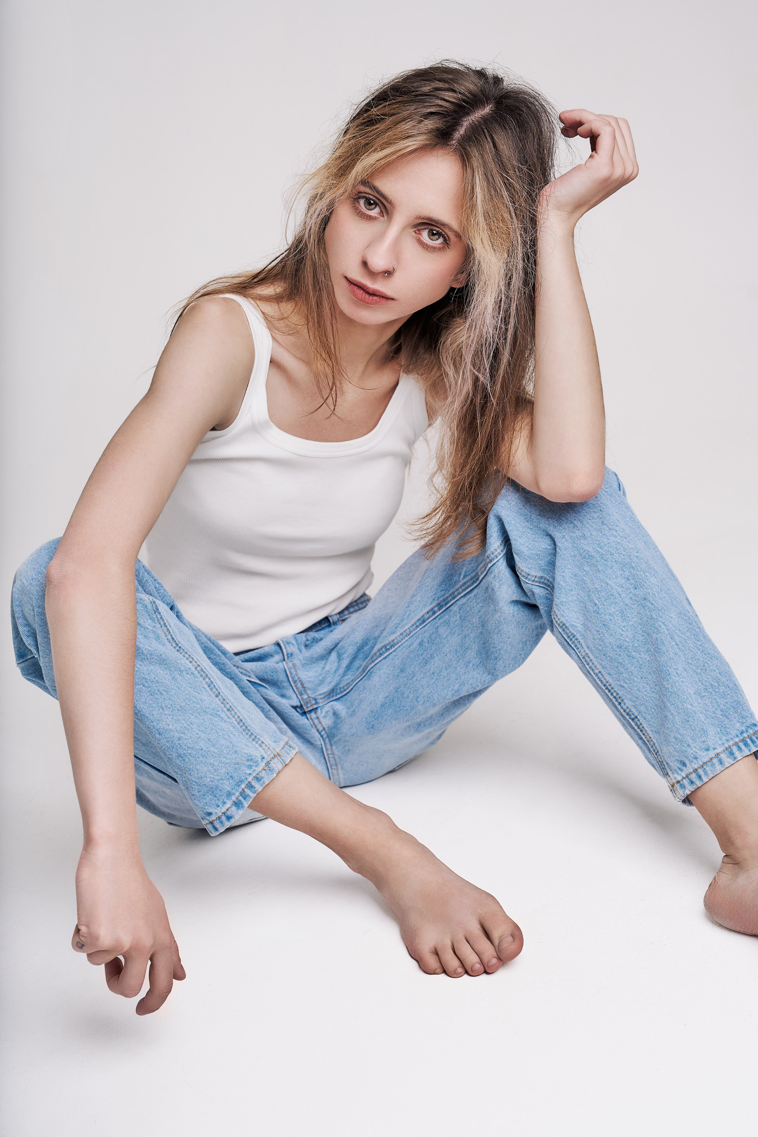 Таня: съёмка в стиле Calvin Klein. Фотограф в Москве Анастасия Баева