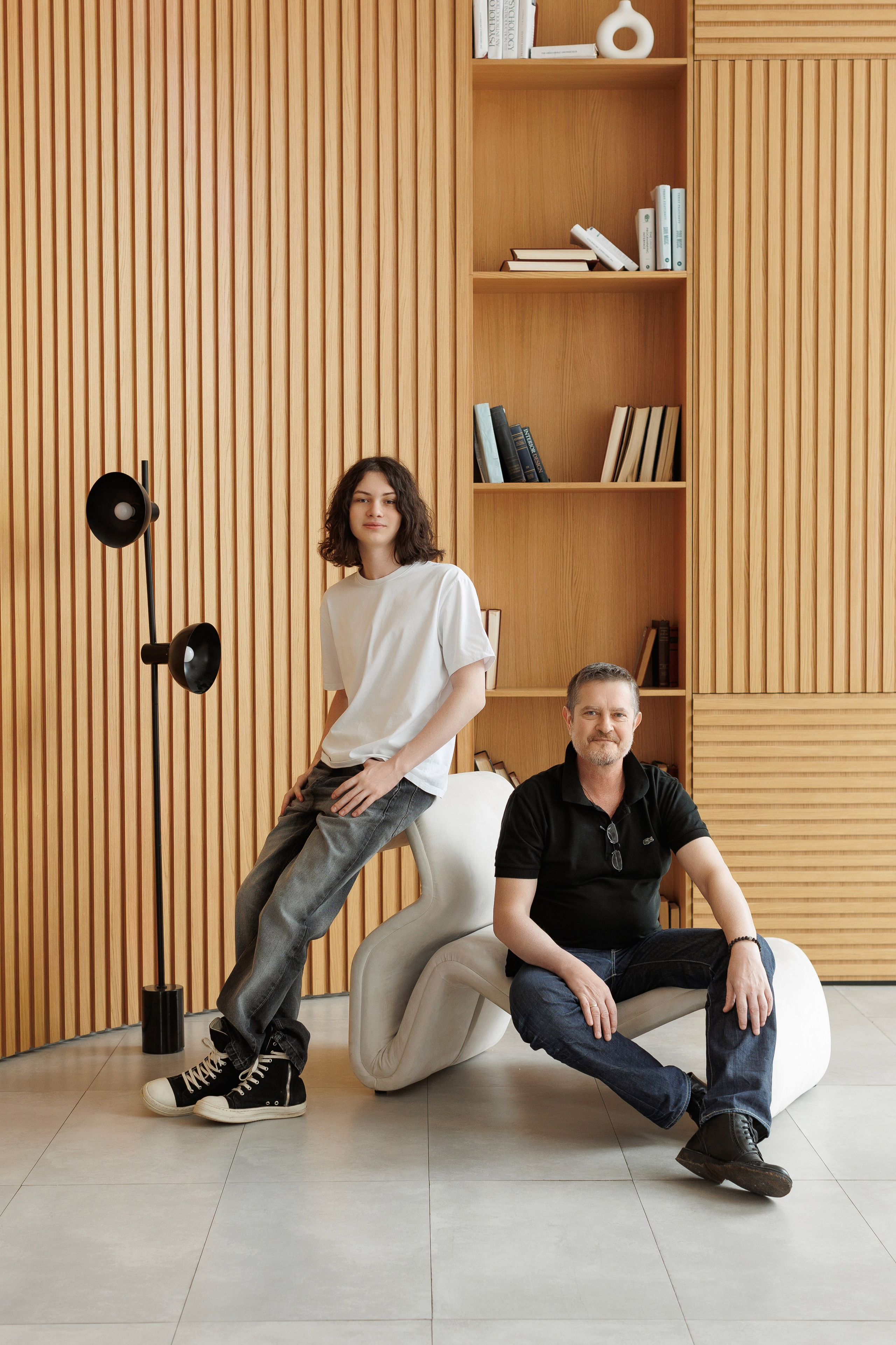 Съемка большой семьи. Фотосессии в фотостудии Мимика Москва