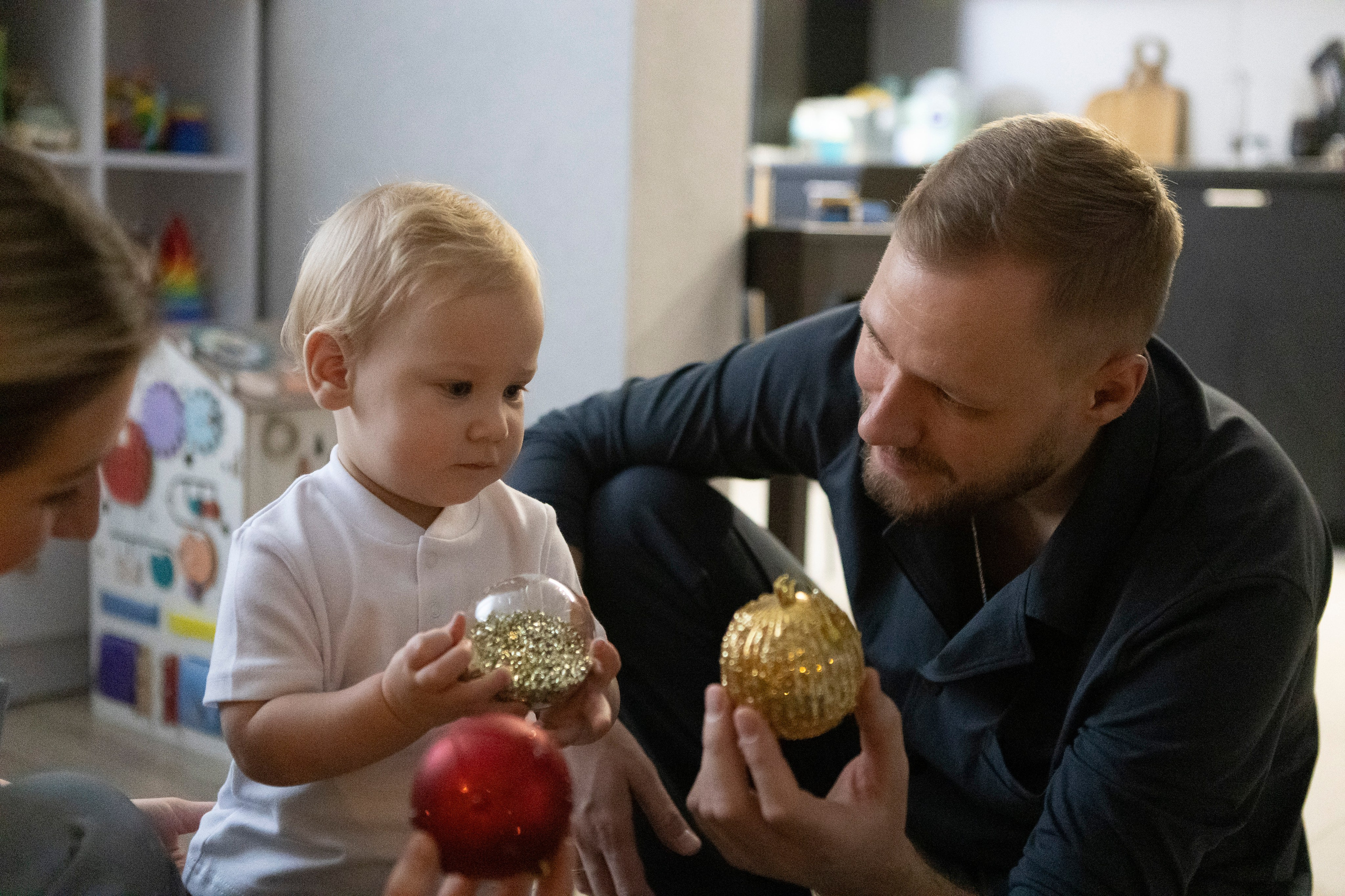 Домашняя новогодняя фотосессия. Семейный и портретный фотограф в Москве Елена Флегант