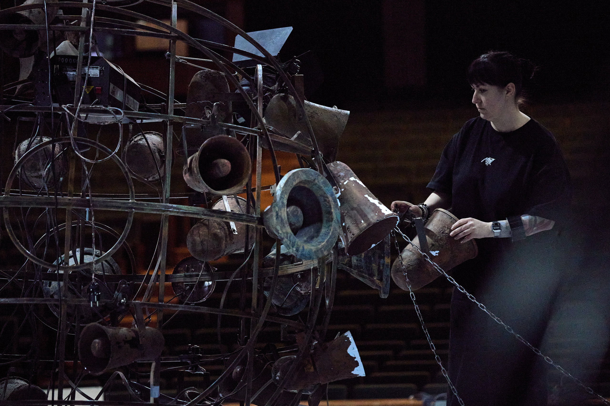 Монтаж спектакля Двойник. Фотограф Юлия Маринина