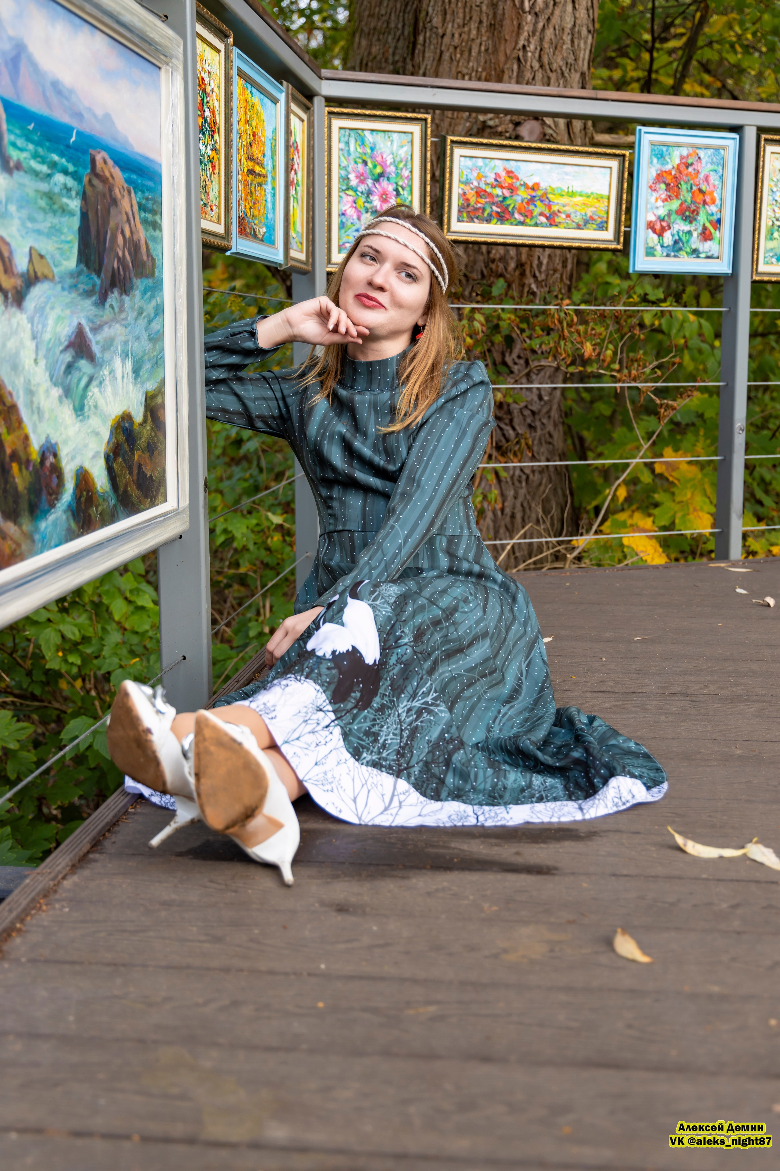 Наталья. Фотосессия в Покровское-Стрешнево. Репортажный, семейный и студийный фотограф в Москве Демин Алексей